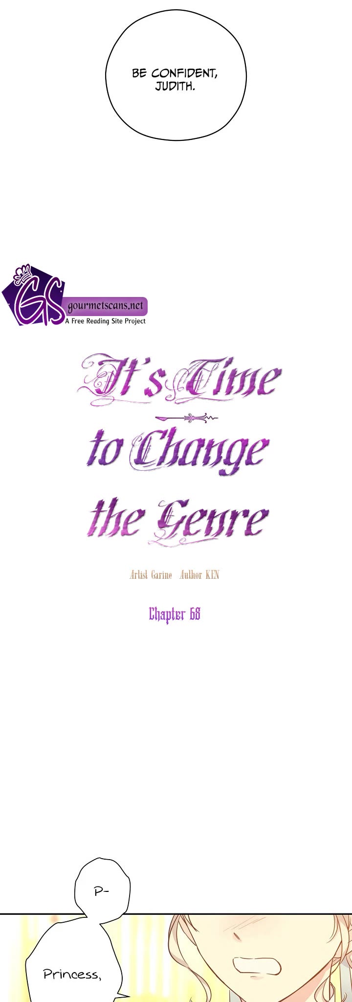 It’s Time to Change the Genre Chapter 68 page 3 - Chapter 68