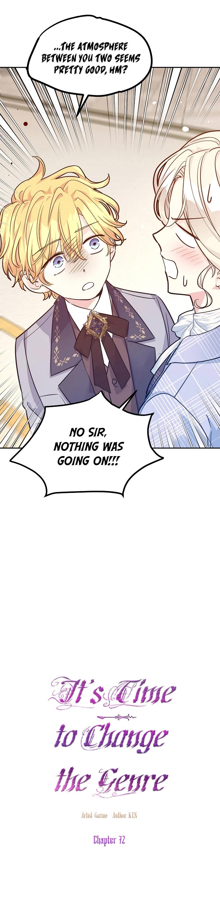It’s Time to Change the Genre Chapter 72 page 3 - Chapter 72