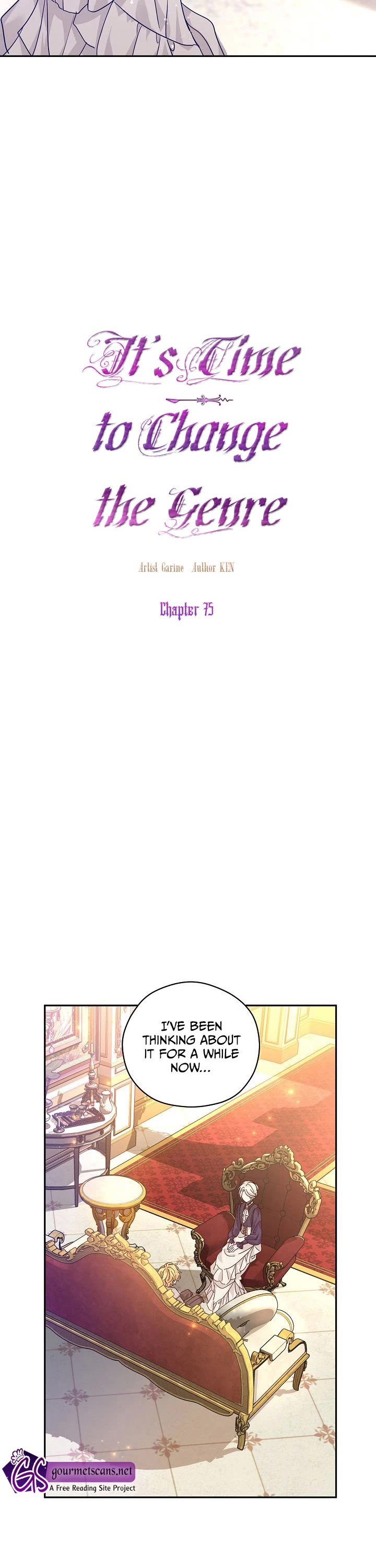 It’s Time to Change the Genre Chapter 75 page 4 - Chapter 75