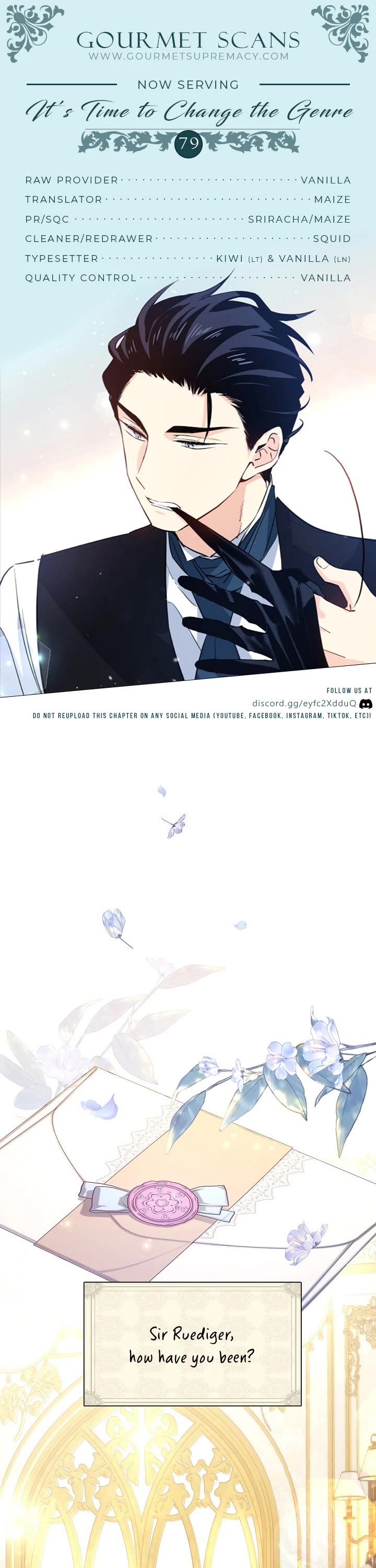 It’s Time to Change the Genre Chapter 79 page 1 - Chapter 79