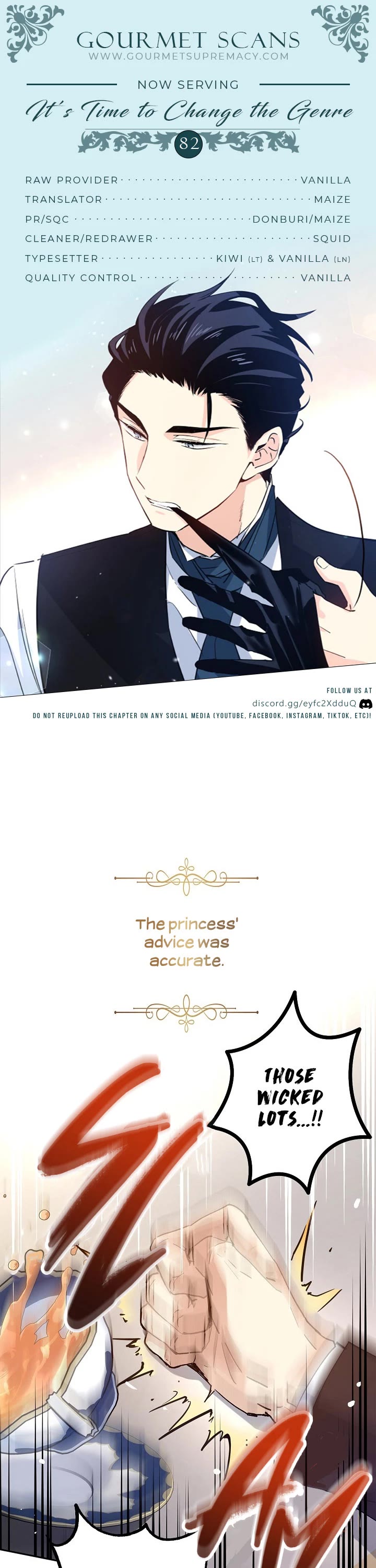 It’s Time to Change the Genre Chapter 82 page 1 - Chapter 82