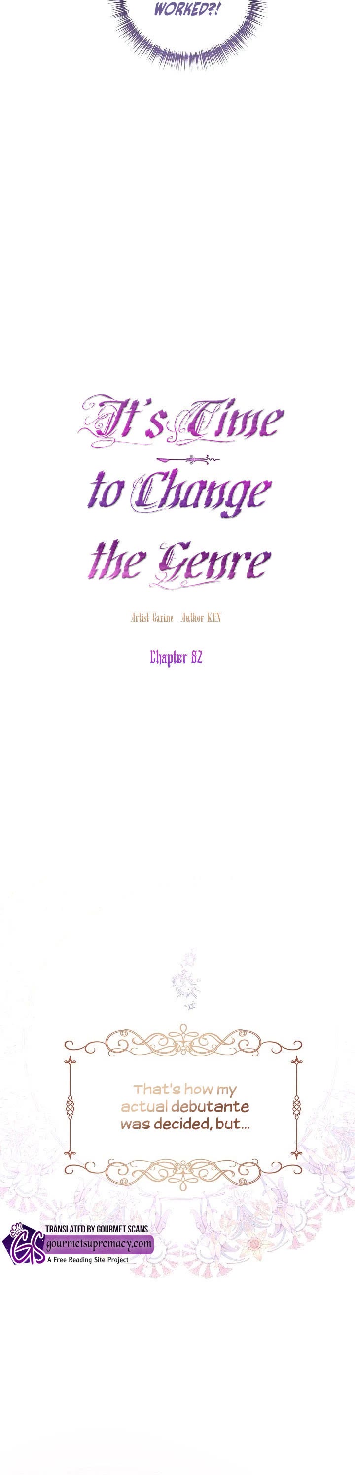 It’s Time to Change the Genre Chapter 82 page 5 - Chapter 82