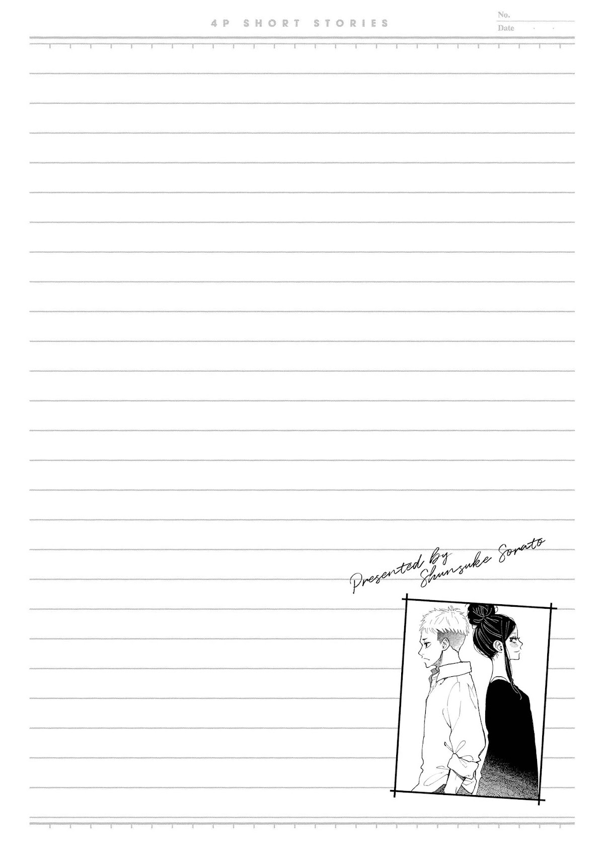 “It’s too precious and hard to read !!” 4P Short Stories Chapter 13 page 6 - Chapter 13: Been Waiting Forever [by Sorato Shunsuke]