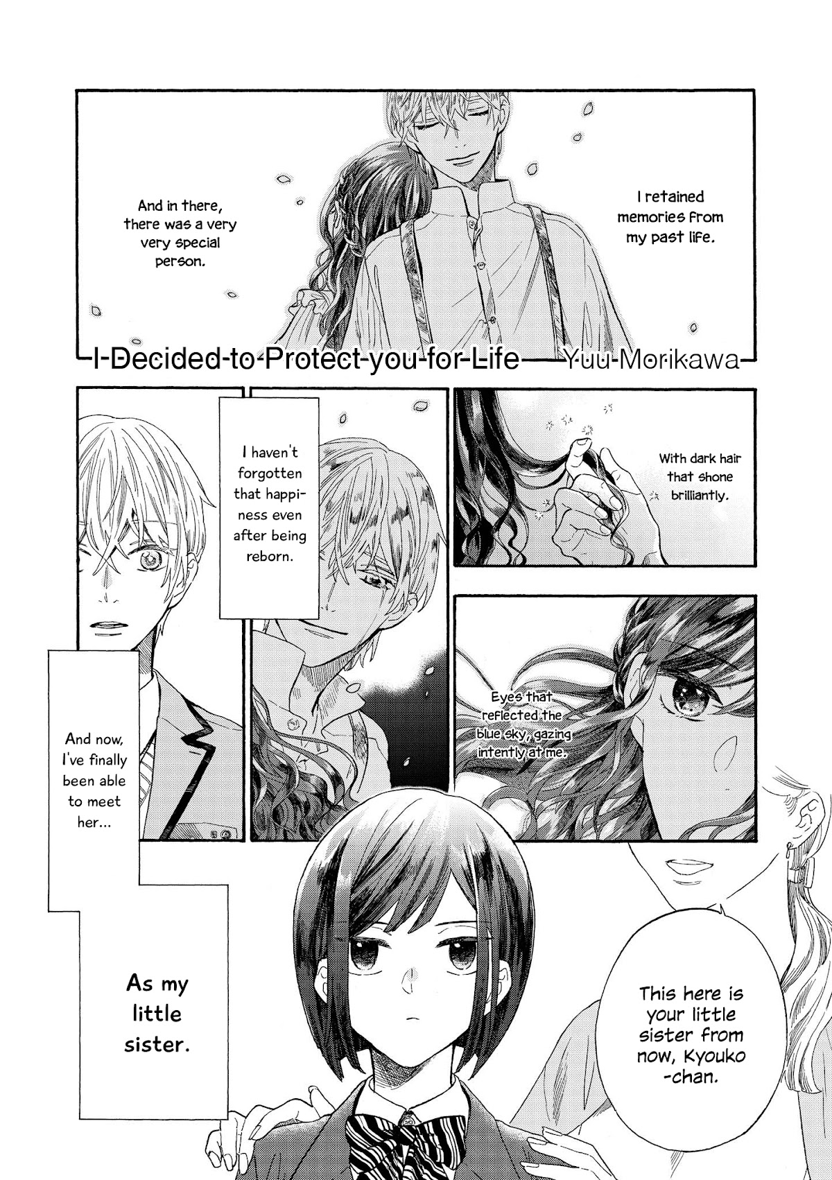 “It’s too precious and hard to read !!” 4P Short Stories Chapter 14 page 1 - Chapter 14: I Decided to Protect You for Life [by Yuu Morikawa]