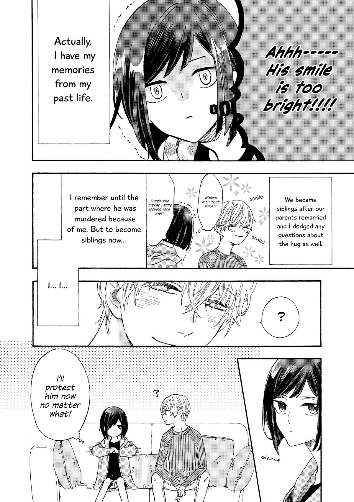 “It’s too precious and hard to read !!” 4P Short Stories Chapter 14 page 4 - Chapter 14: I Decided to Protect You for Life [by Yuu Morikawa]