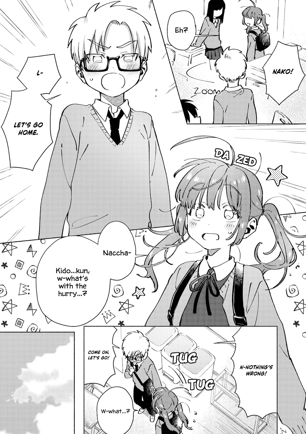“It’s too precious and hard to read !!” 4P Short Stories Chapter 15 page 3 - Chapter 15: NatsuNako [by Bimita]