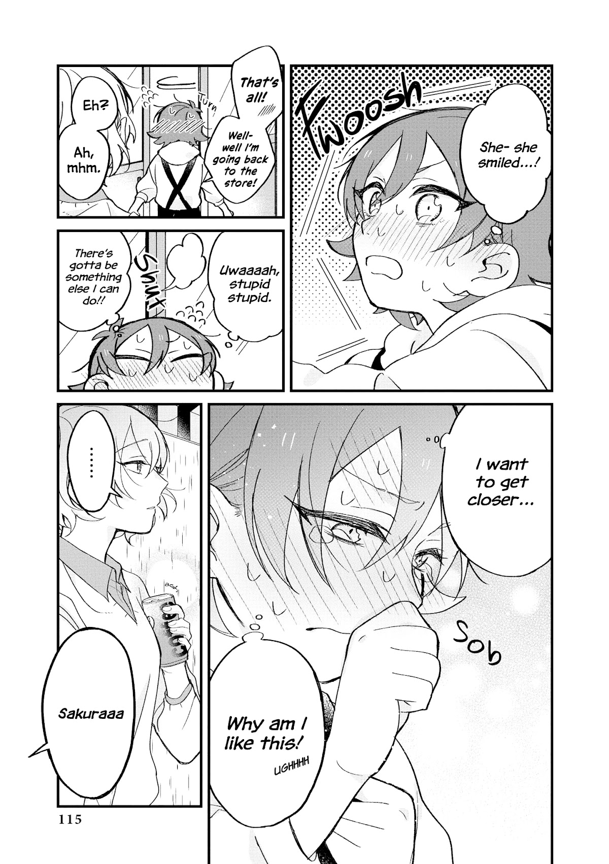 “It’s too precious and hard to read !!” 4P Short Stories Chapter 19 page 3 - Chapter 19: Childhood Feelings on a Rainy Day [by Sachiko]