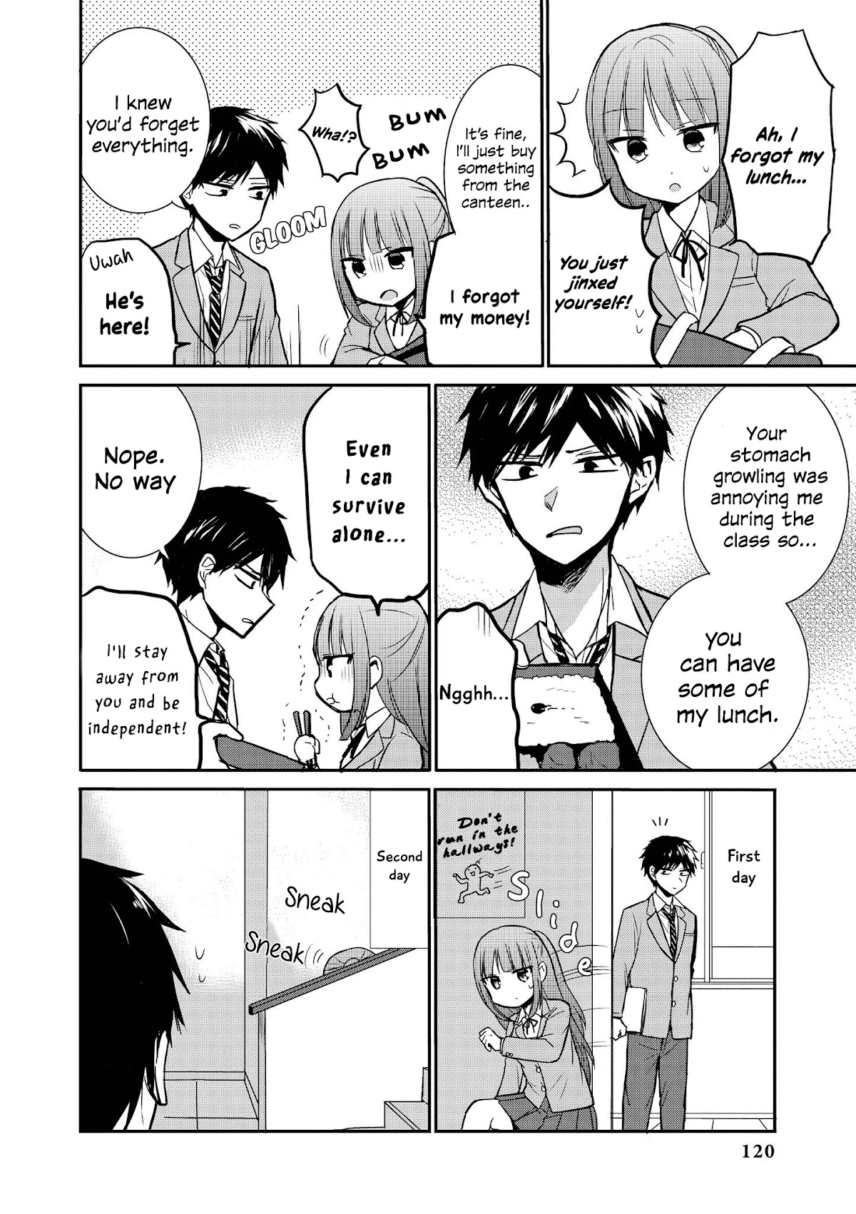 “It’s too precious and hard to read !!” 4P Short Stories Chapter 20 page 2 - Chapter 20: A Meddlesome Childhood Friend [by Azuma Fuyu]