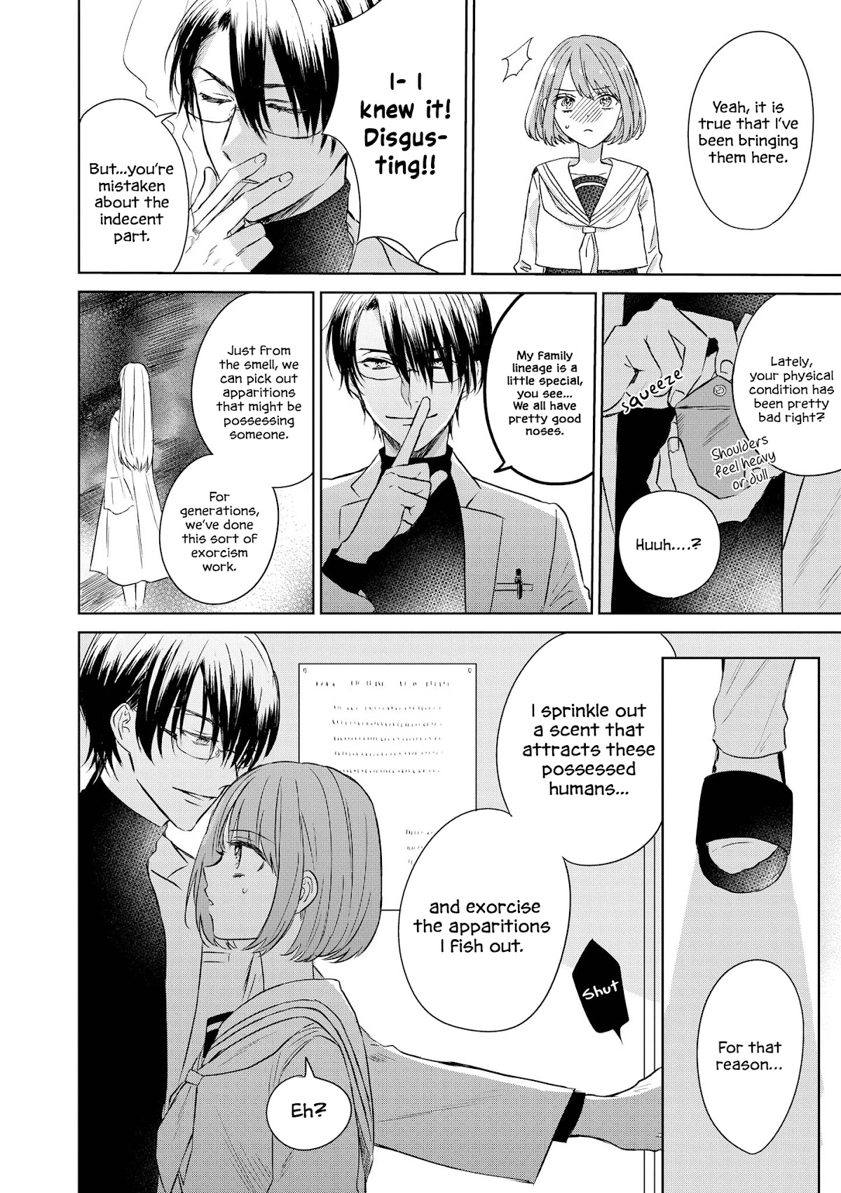 “It’s too precious and hard to read !!” 4P Short Stories Chapter 25 page 2 - Chapter 25: I Want to Ascertain Kaoru-sensei [by Ameno]