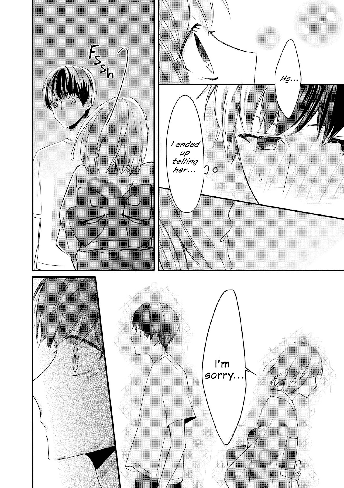 “It’s too precious and hard to read !!” 4P Short Stories Chapter 26 page 3 - Chapter 26: I Want to be Alone With You [by Tachiaoi]