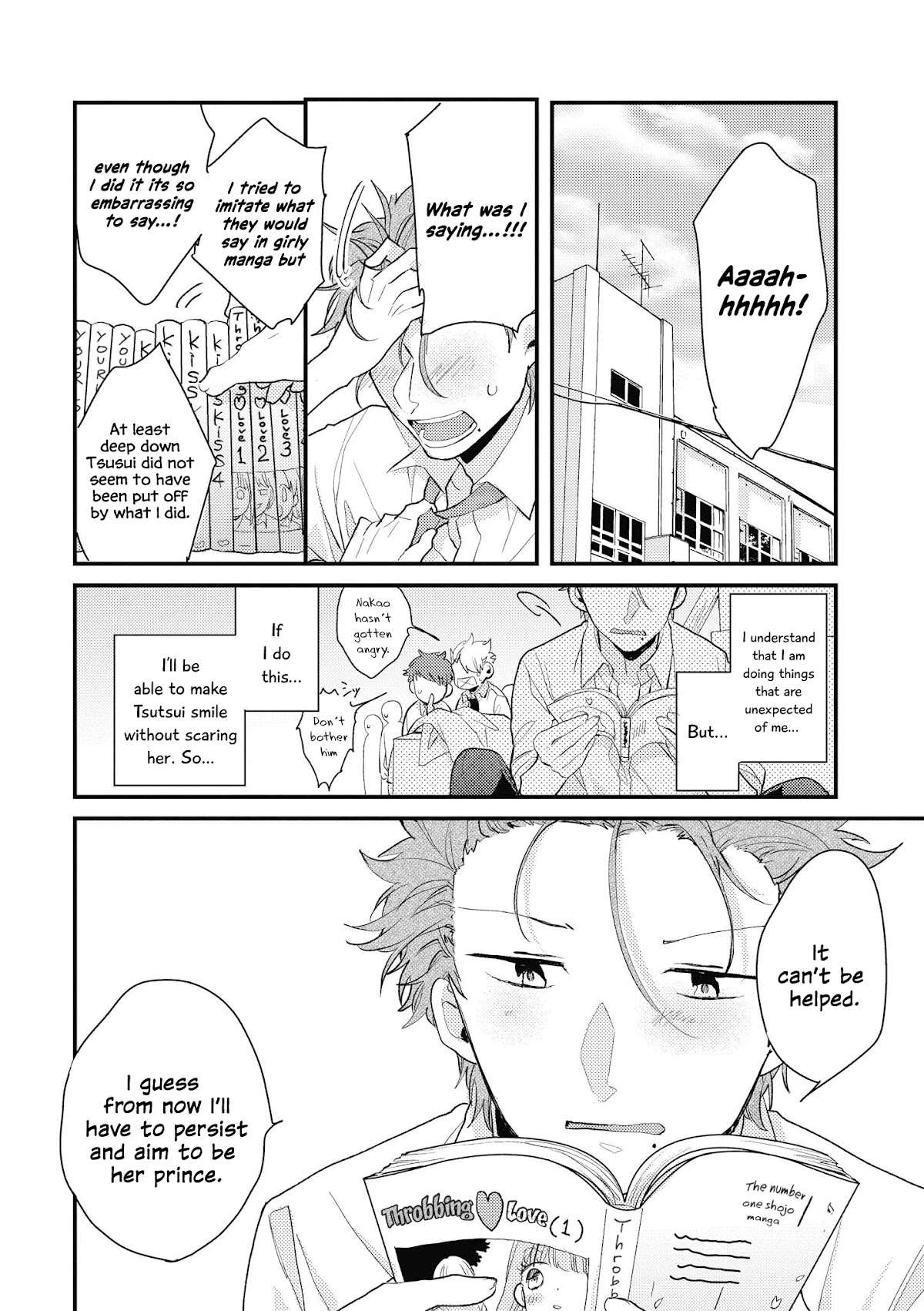 “It’s too precious and hard to read !!” 4P Short Stories Chapter 28 page 4 - Chapter 28: The Ideal Prince [by Waka Kakistubata]