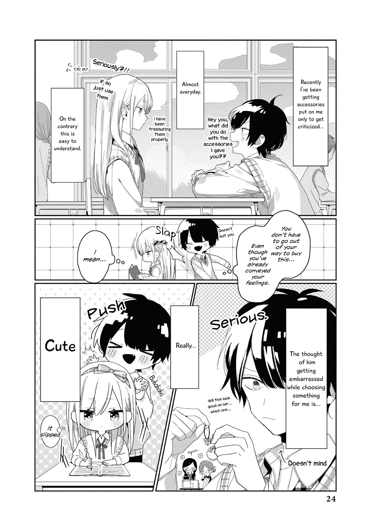 “It’s too precious and hard to read !!” 4P Short Stories Chapter 30 page 2 - Chapter 30: My Favorite Way of Giving [by Chacha Goma]