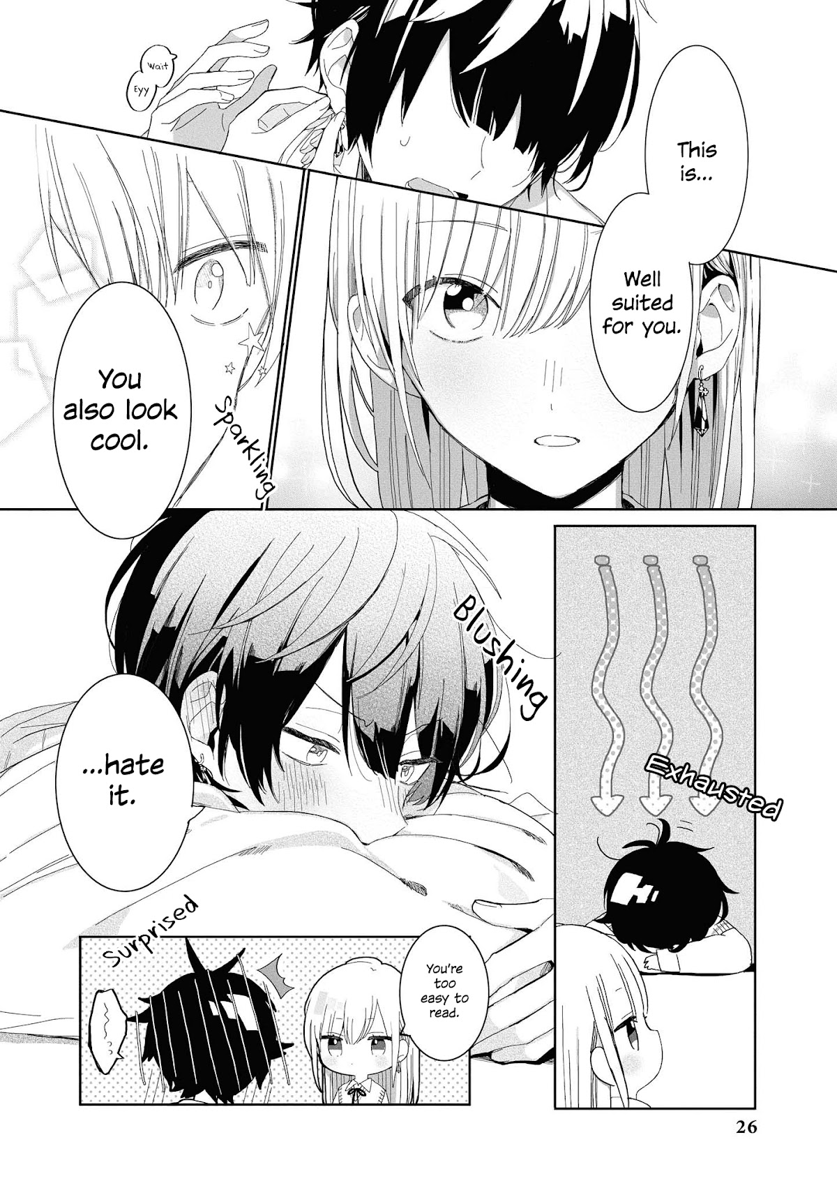 “It’s too precious and hard to read !!” 4P Short Stories Chapter 30 page 4 - Chapter 30: My Favorite Way of Giving [by Chacha Goma]