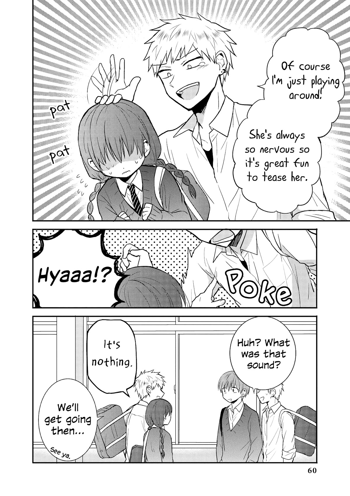 “It’s too precious and hard to read !!” 4P Short Stories Chapter 36 page 2 - Chapter 36: It's Actually the Complete Opposite [by Azuma Fuyu]