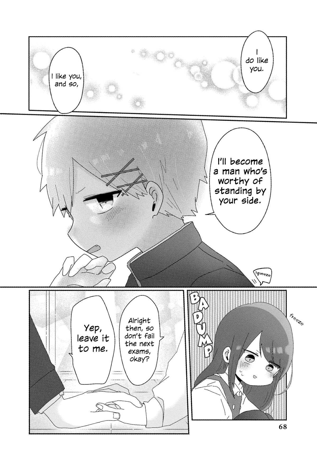 “It’s too precious and hard to read !!” 4P Short Stories Chapter 37 page 4 - Chapter 37: Stupid-Cool Promise [by Sekaneko]