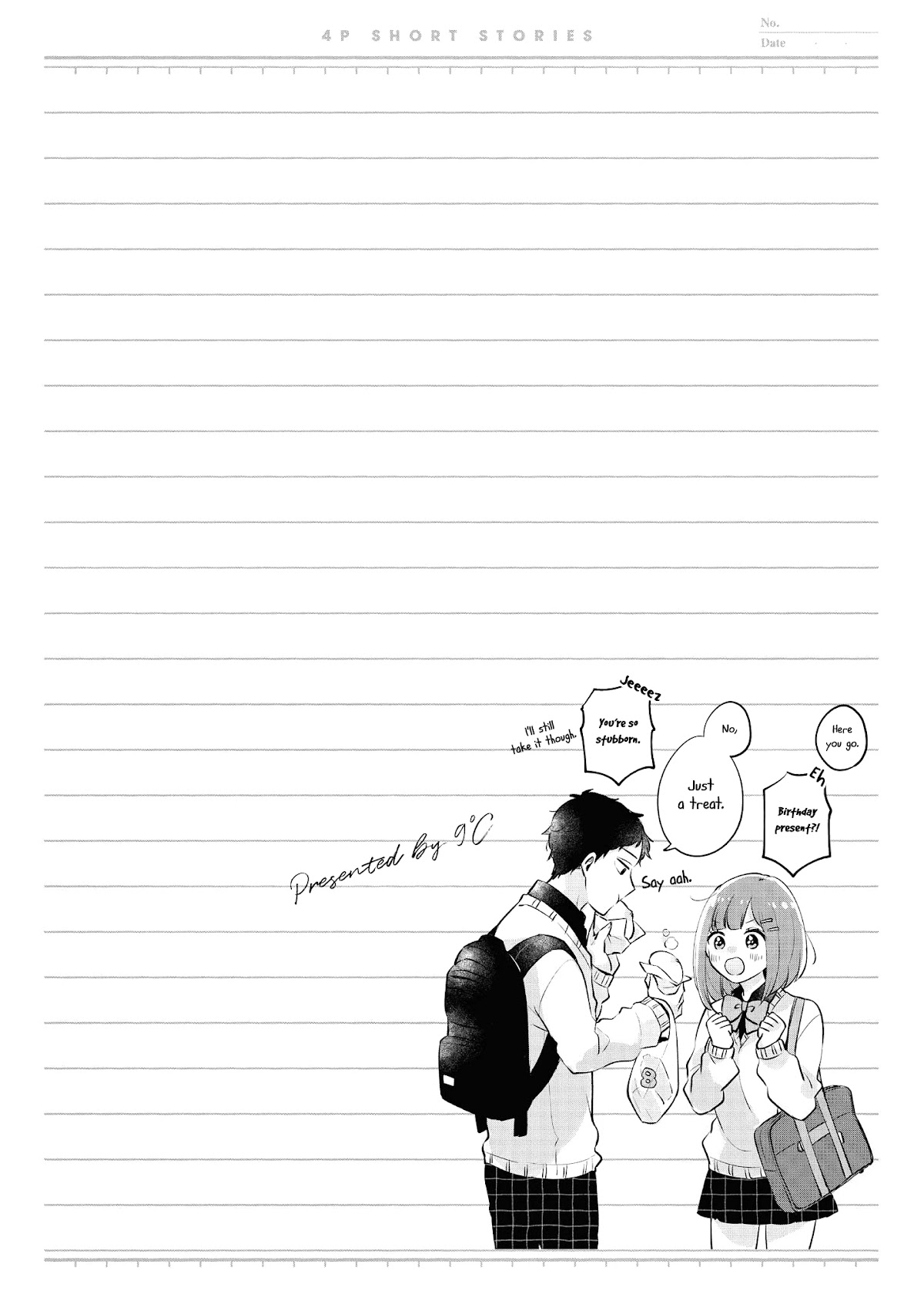 “It’s too precious and hard to read !!” 4P Short Stories Chapter 38 page 6 - Chapter 38: First Place vs First Place [by 9°C]