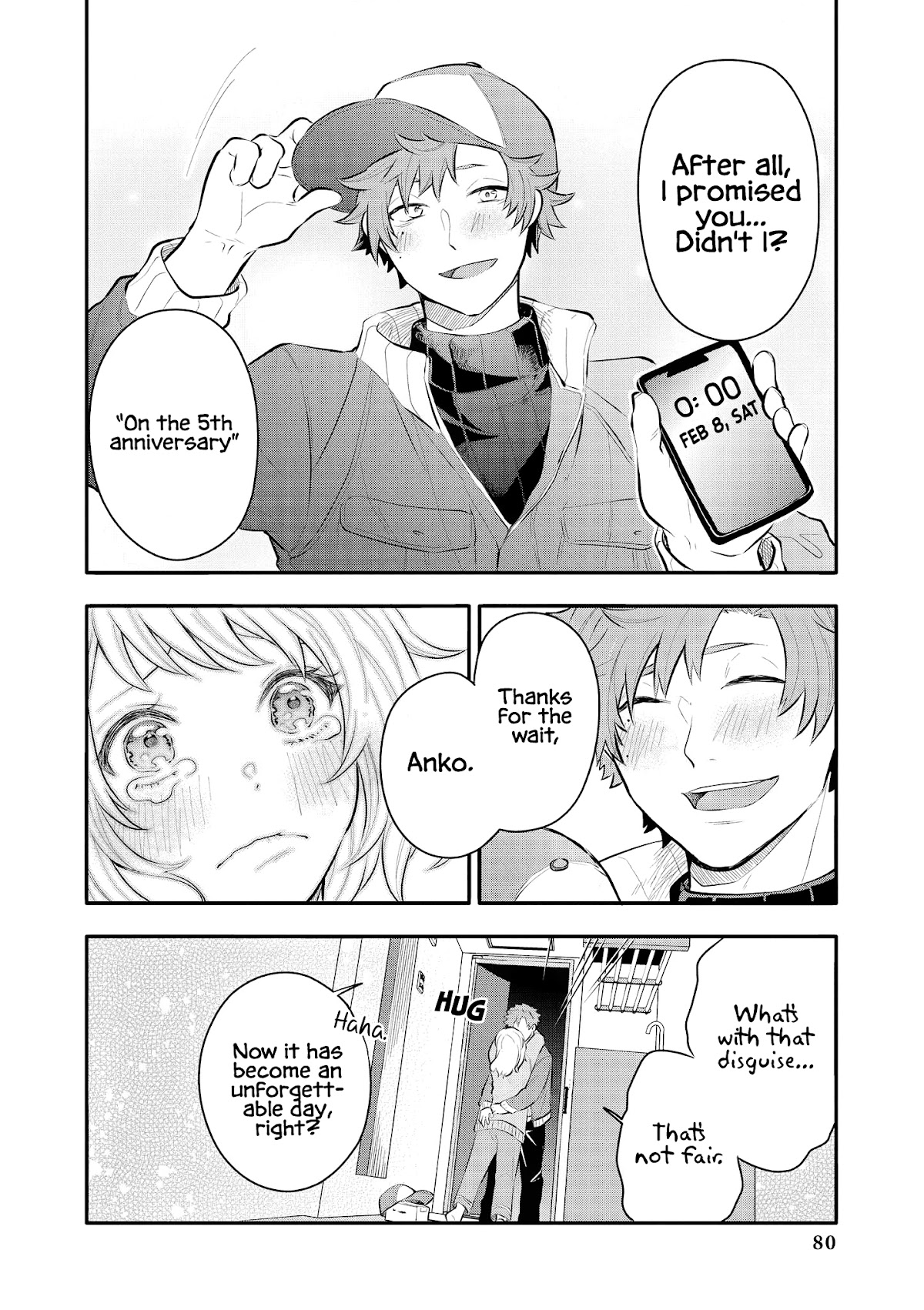 “It’s too precious and hard to read !!” 4P Short Stories Chapter 39 page 4 - Chapter 39: 5th Anniversary [by Eito Yamaguchi]