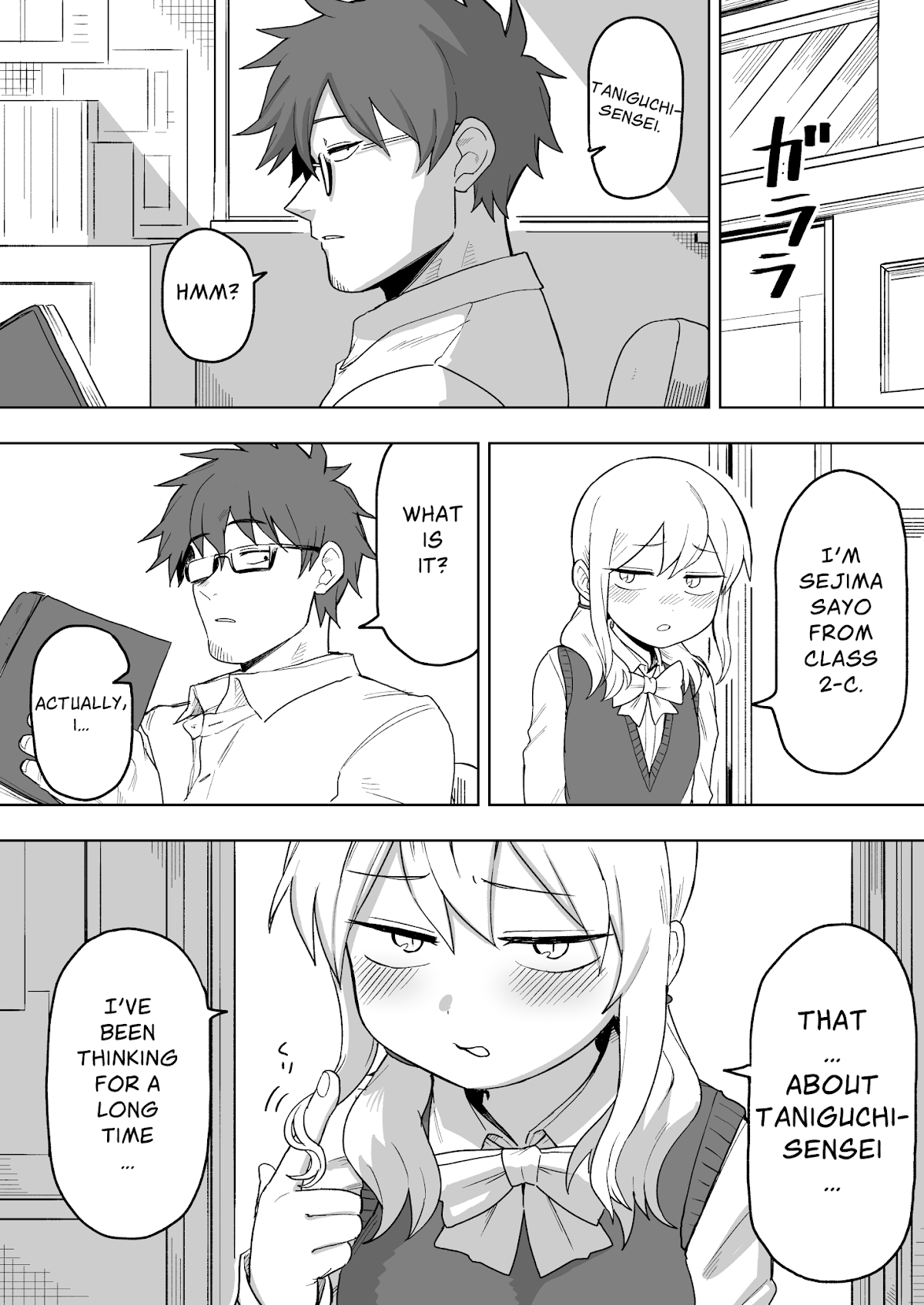 “It’s too precious and hard to read !!” 4P Short Stories Chapter 4 page 2 - Chapter 4: Punishment Game