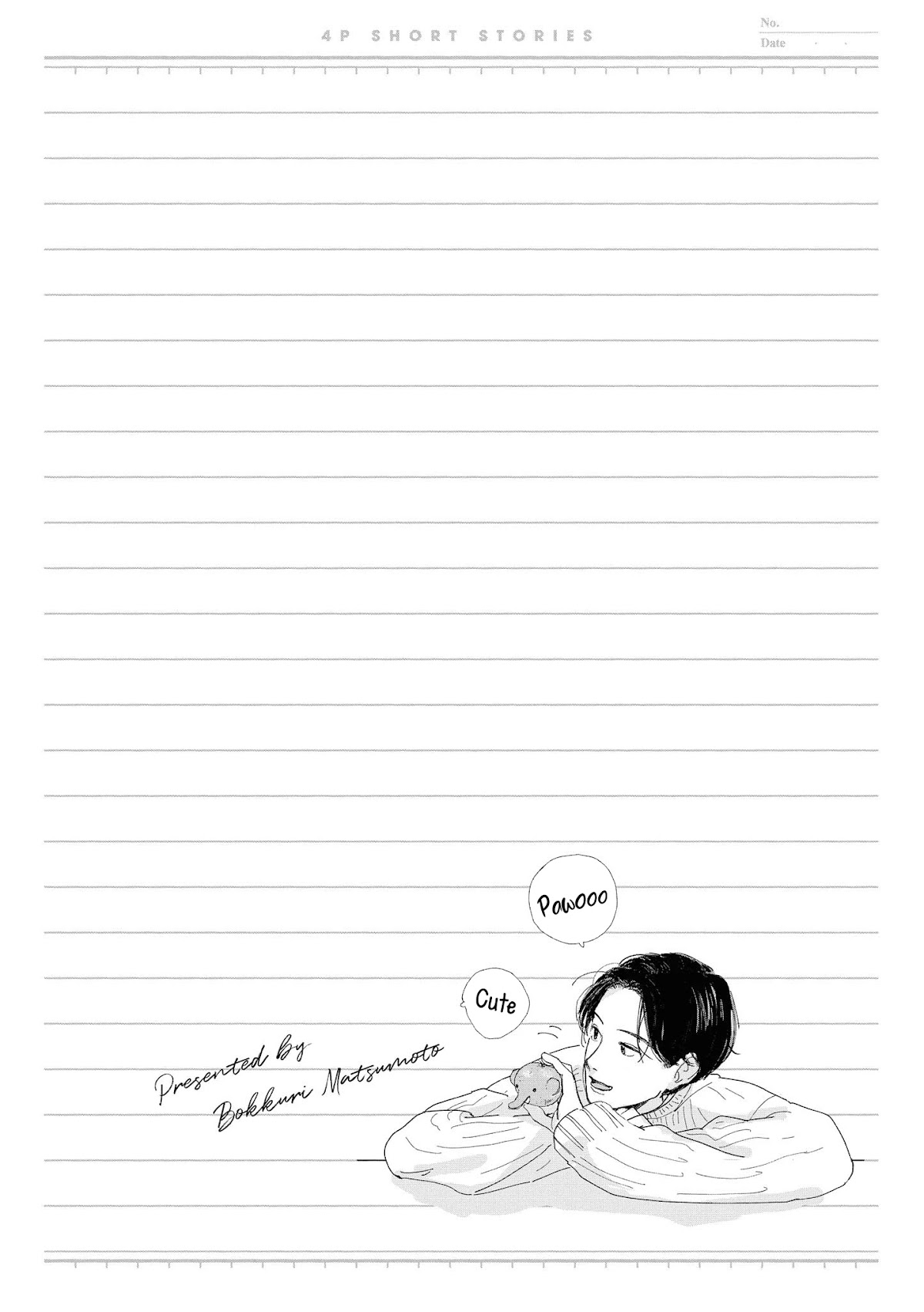“It’s too precious and hard to read !!” 4P Short Stories Chapter 43 page 6 - Chapter 43: Inside the Kotatsu [by Bokkuri Matsumoto]