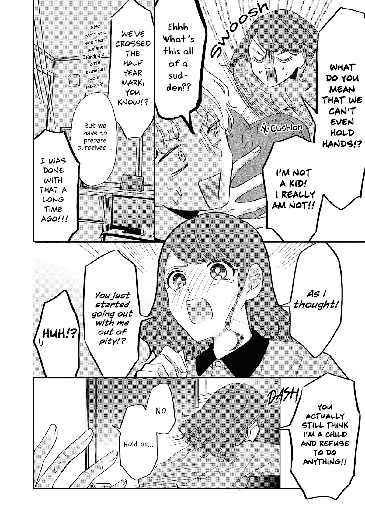 “It’s too precious and hard to read !!” 4P Short Stories Chapter 45 page 2 - Chapter 45: Because I am Inexperienced [by Tachiaoi]