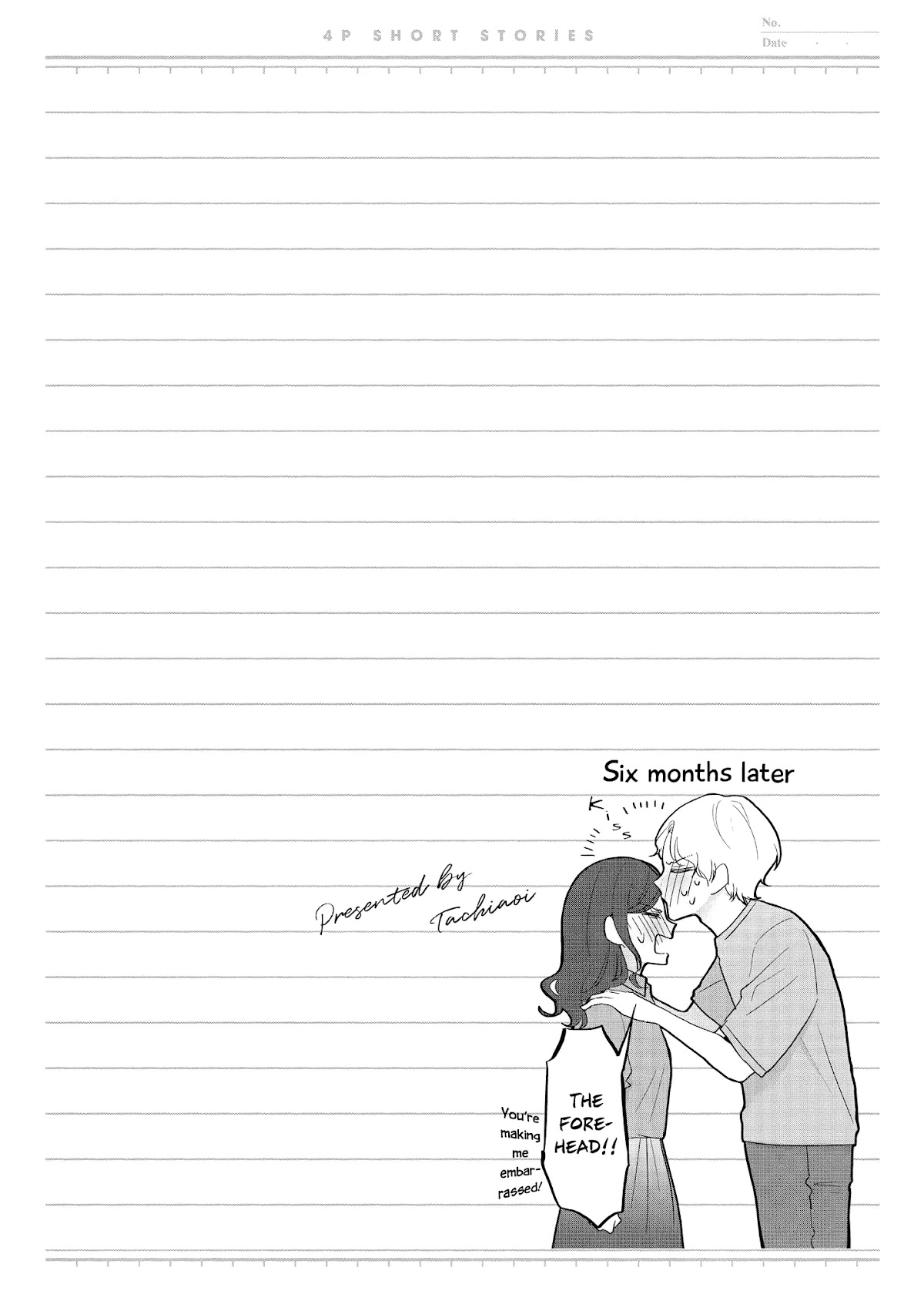 “It’s too precious and hard to read !!” 4P Short Stories Chapter 45 page 6 - Chapter 45: Because I am Inexperienced [by Tachiaoi]