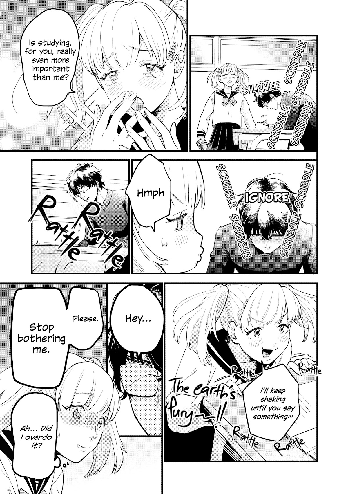 “It’s too precious and hard to read !!” 4P Short Stories Chapter 48 page 3 - Chapter 48: A Student's Duty [by Nouichinie]