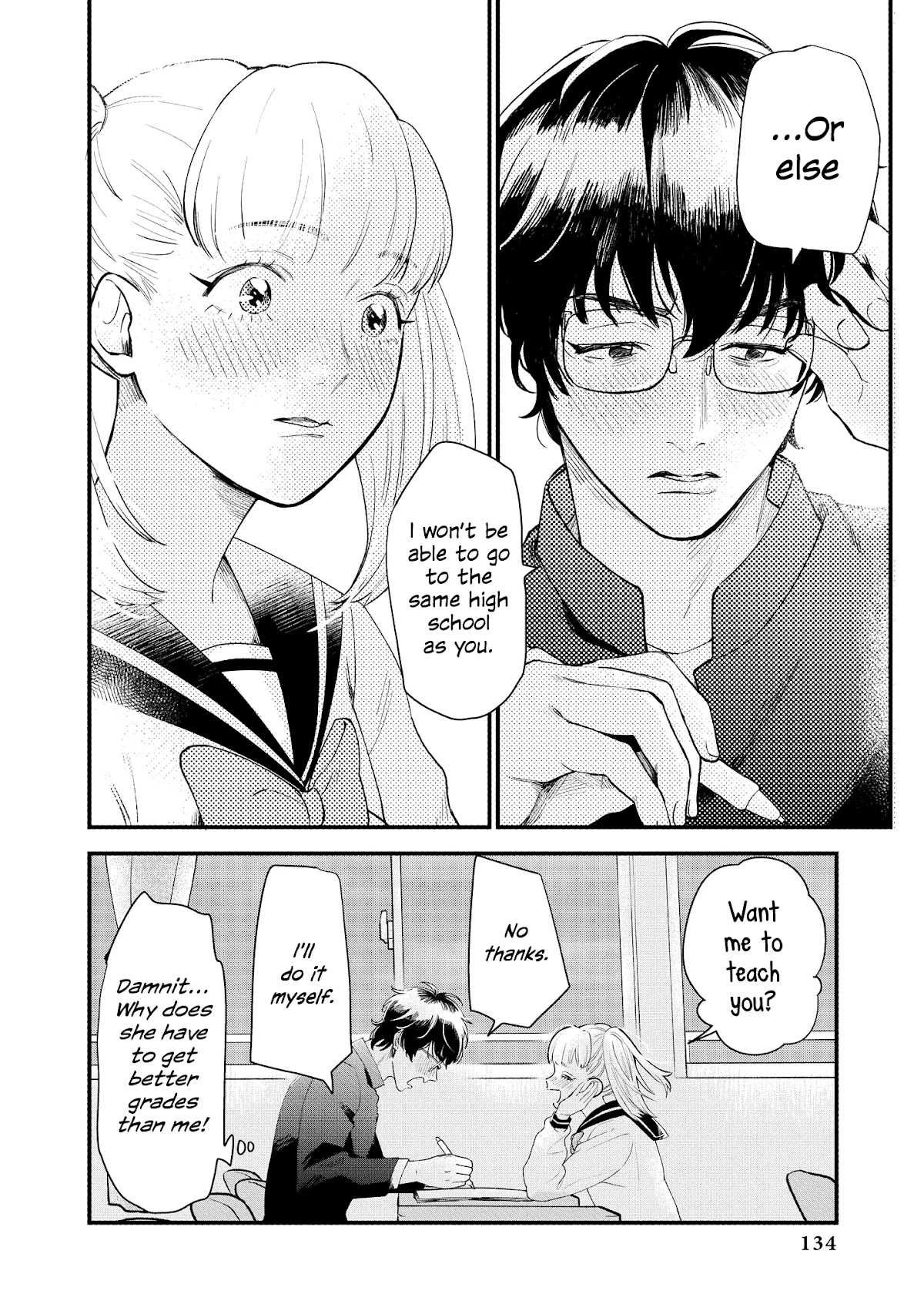 “It’s too precious and hard to read !!” 4P Short Stories Chapter 48 page 4 - Chapter 48: A Student's Duty [by Nouichinie]