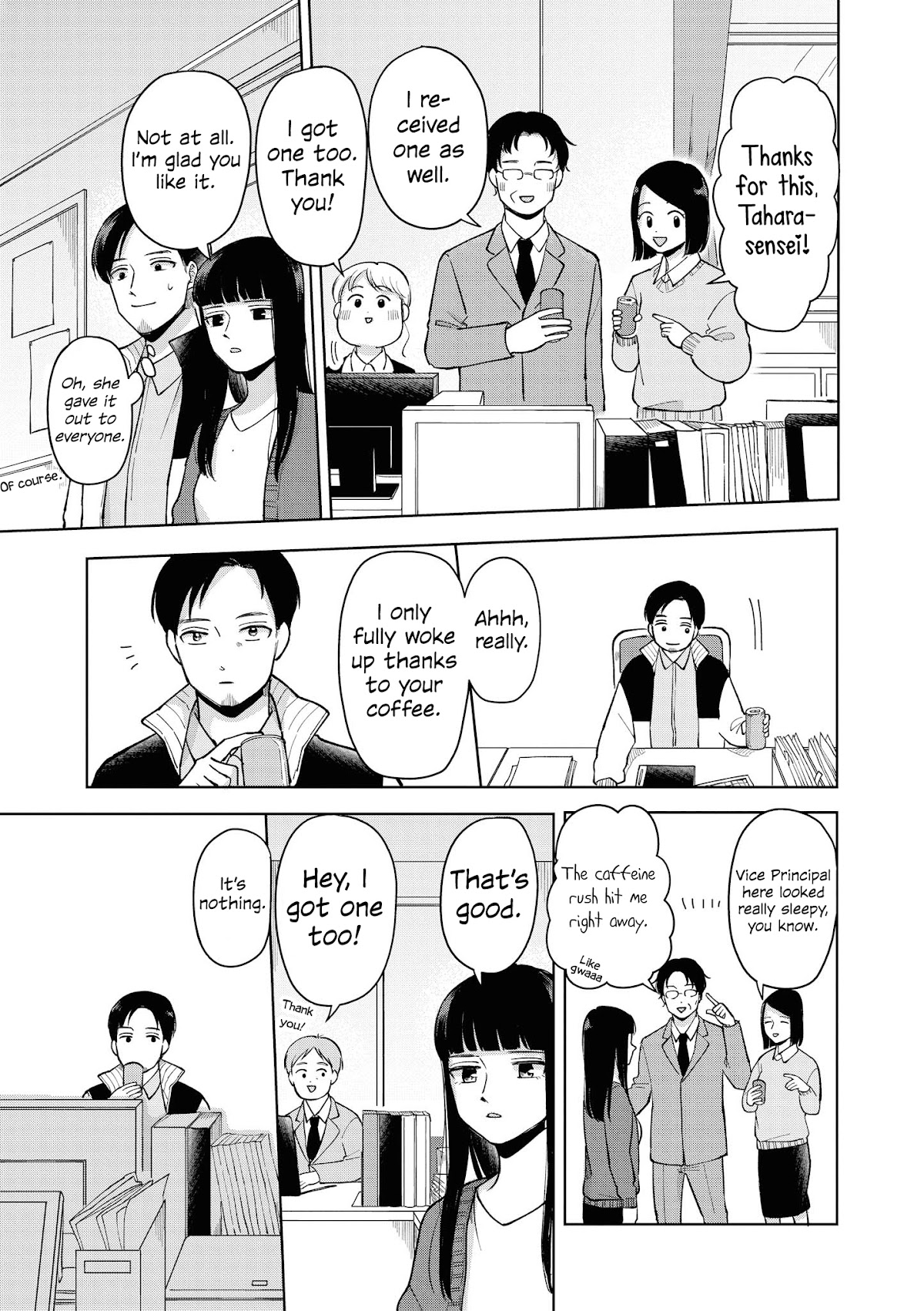 “It’s too precious and hard to read !!” 4P Short Stories Chapter 49 page 3 - Chapter 49: Valentine's for Sensei [by Suzuyuki]