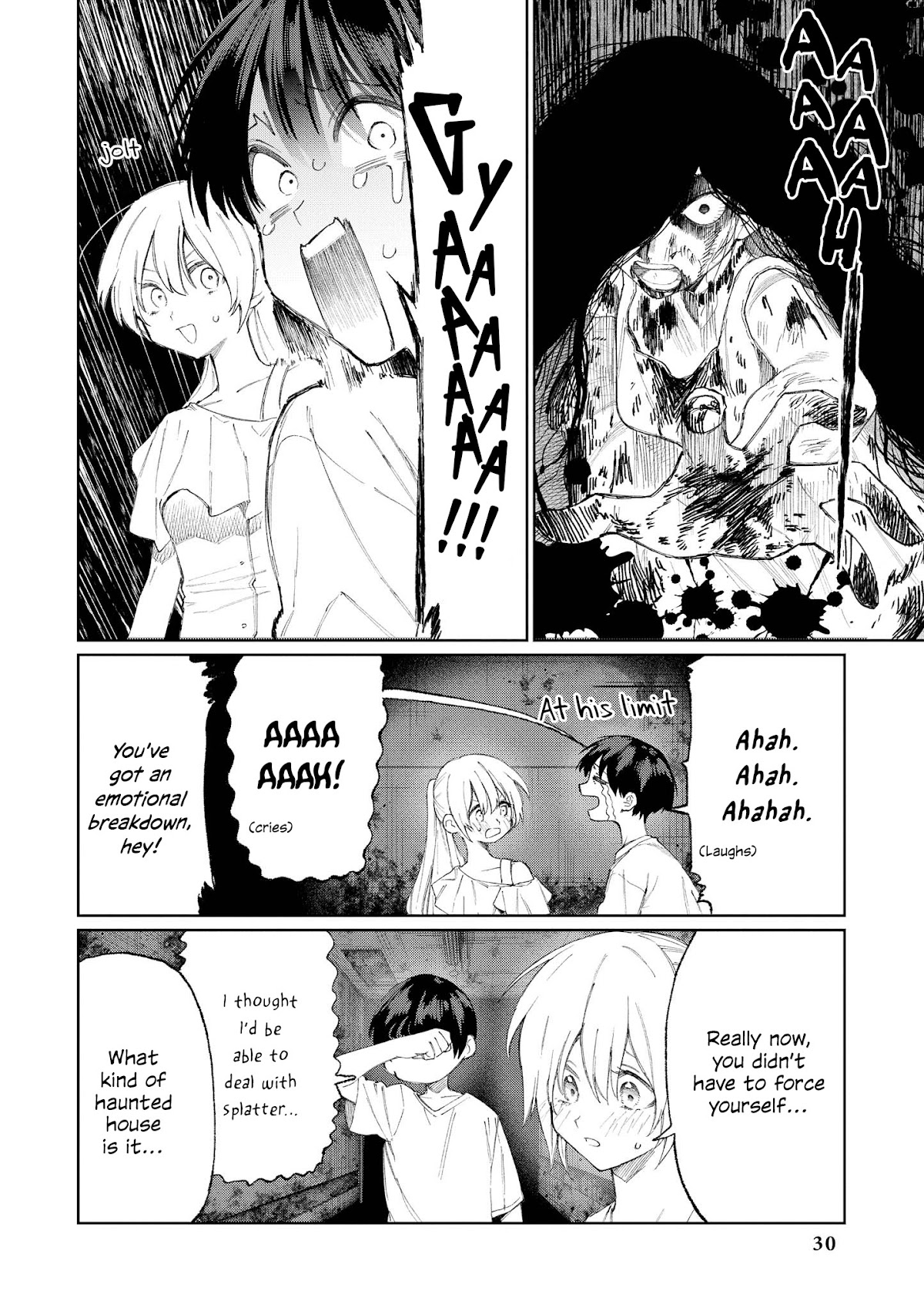 “It’s too precious and hard to read !!” 4P Short Stories Chapter 5 page 2 - Chapter 5: Shikimori is not Just Cute [by Keigo Maki]
