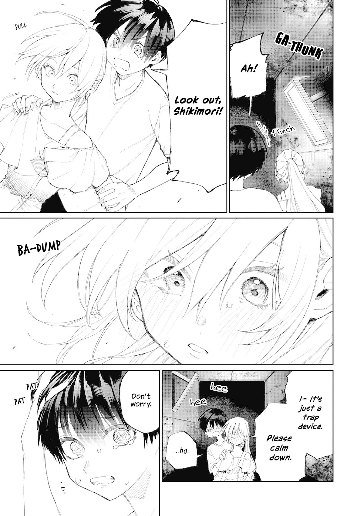 “It’s too precious and hard to read !!” 4P Short Stories Chapter 5 page 3 - Chapter 5: Shikimori is not Just Cute [by Keigo Maki]