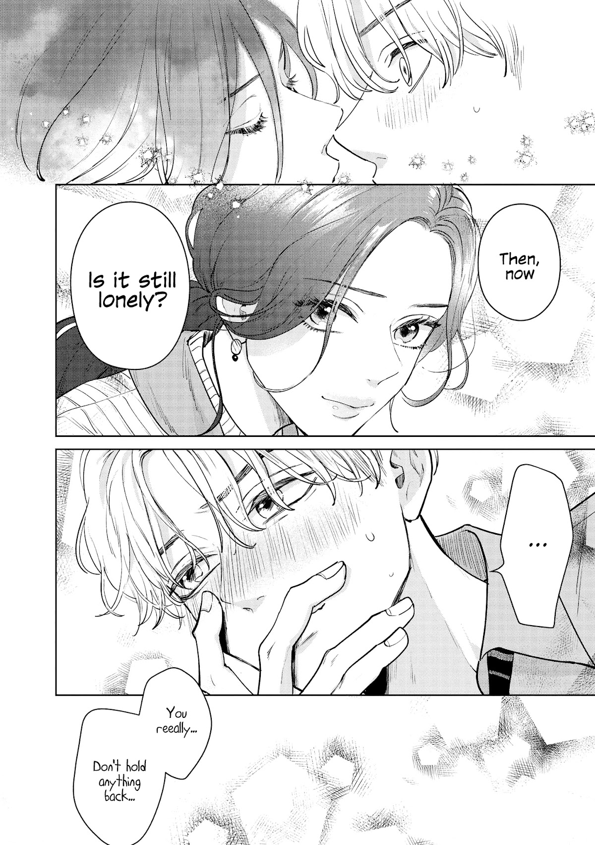 “It’s too precious and hard to read !!” 4P Short Stories Chapter 50 page 4 - Chapter 50: You Really Don't Hold Anything Back [by Aguri Uma]