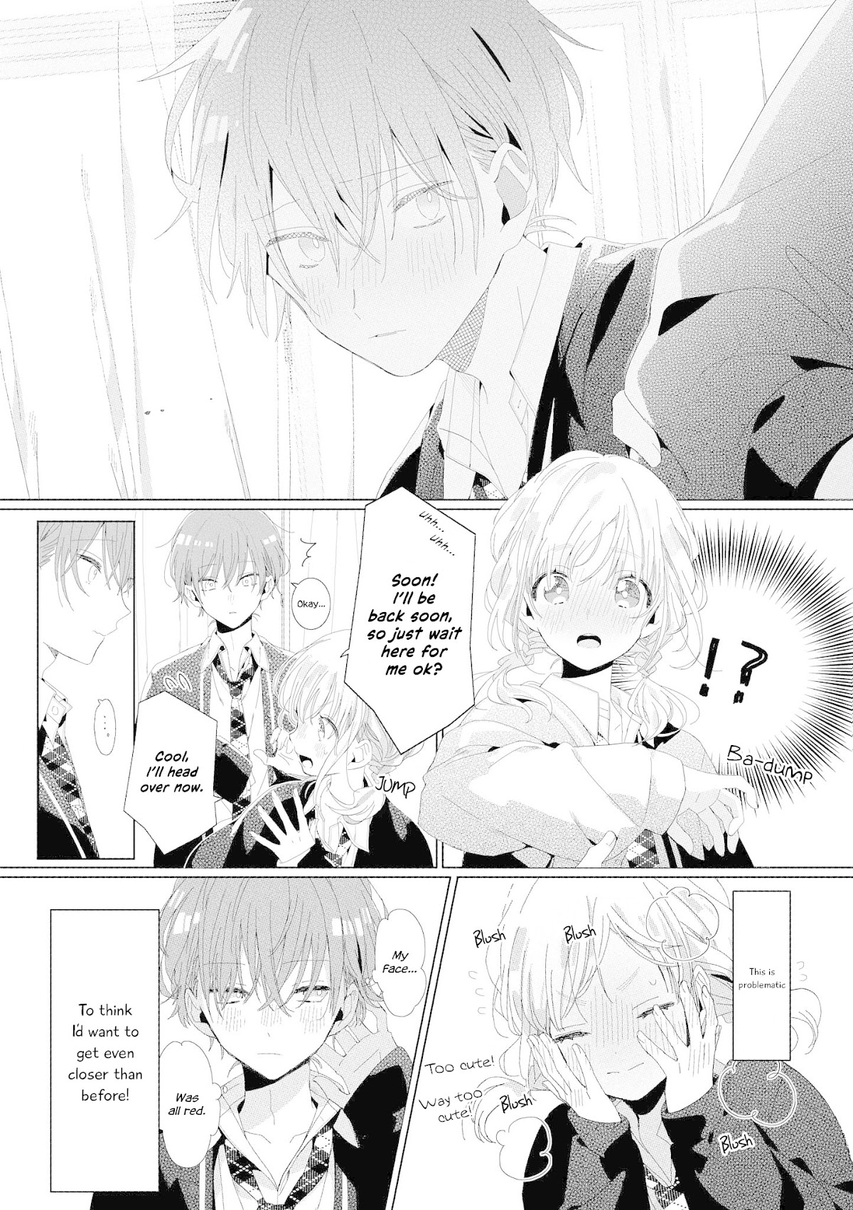 “It’s too precious and hard to read !!” 4P Short Stories Chapter 6 page 4 - Chapter 6: I Want to Know More About You [by Chacha Goma]