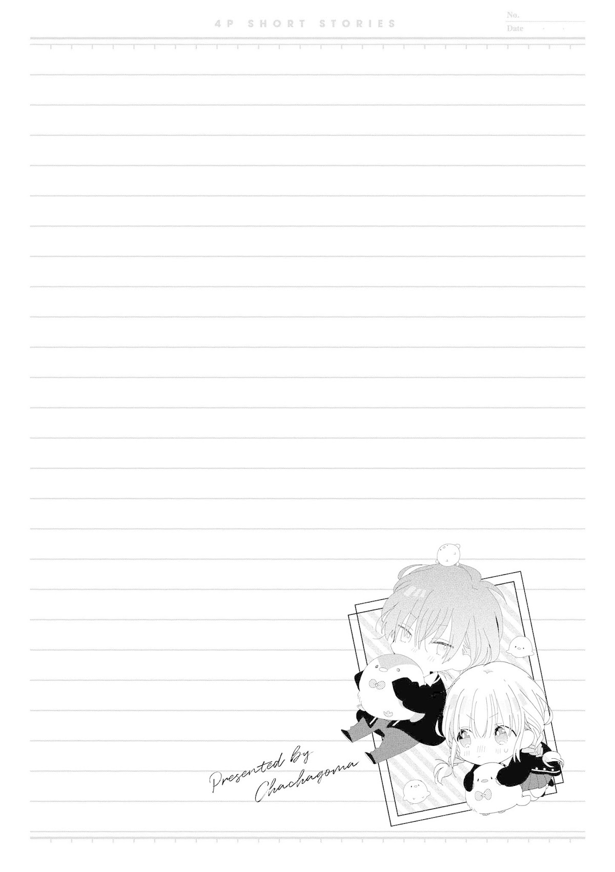 “It’s too precious and hard to read !!” 4P Short Stories Chapter 6 page 6 - Chapter 6: I Want to Know More About You [by Chacha Goma]