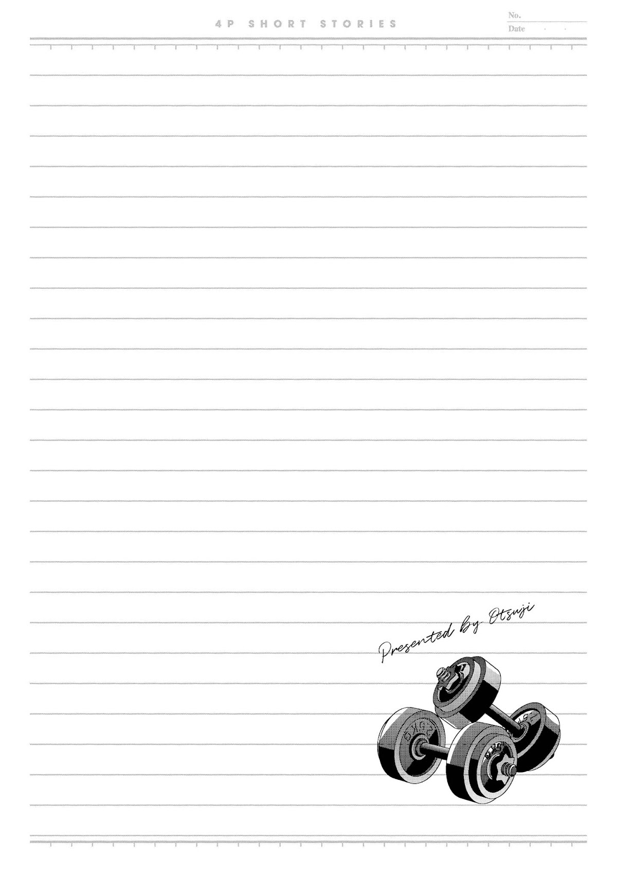 “It’s too precious and hard to read !!” 4P Short Stories Chapter 7 page 6 - Chapter 7: Carefree Muscle Therapy [by Otsuji]