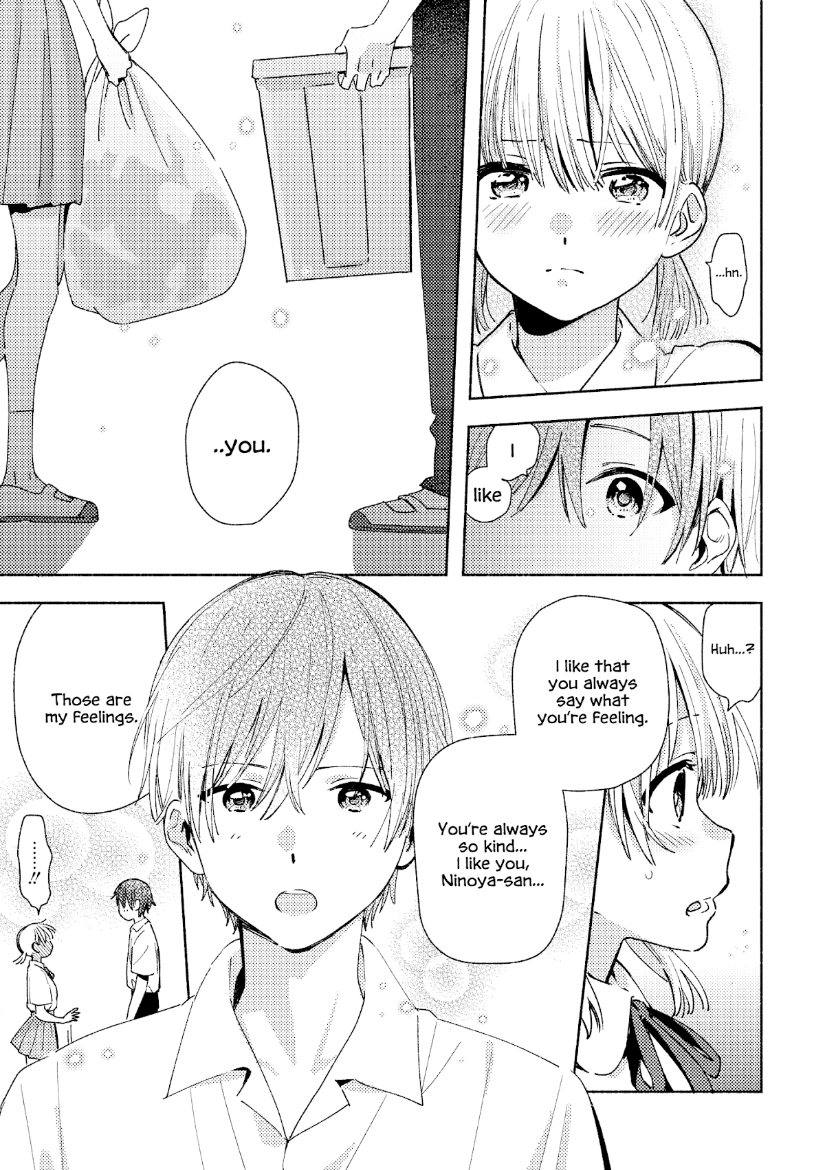 “It’s too precious and hard to read !!” 4P Short Stories Chapter 9 page 3 - Chapter 9: Let Me Hear Your Voice [by Momose]