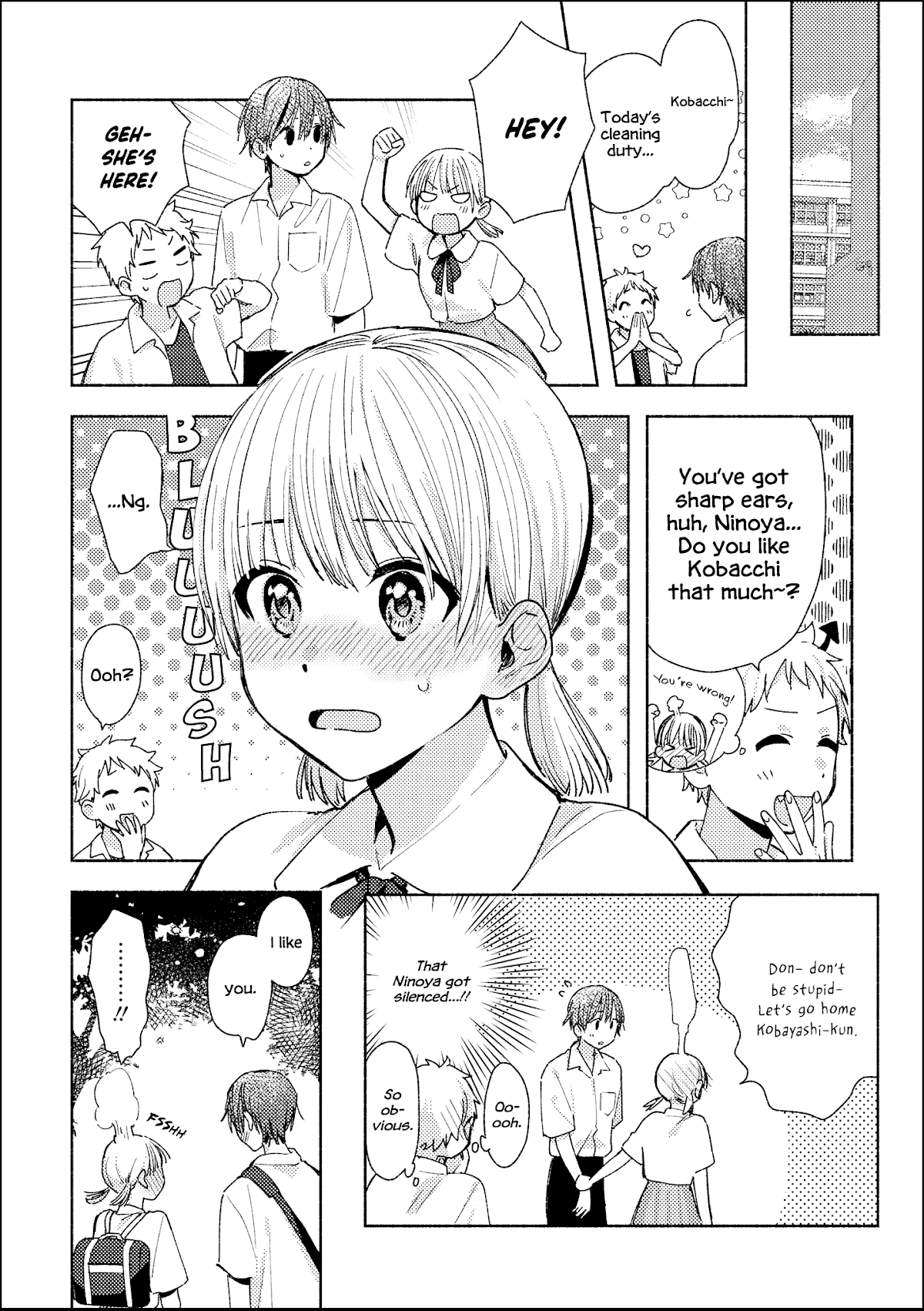 “It’s too precious and hard to read !!” 4P Short Stories Chapter 9 page 4 - Chapter 9: Let Me Hear Your Voice [by Momose]