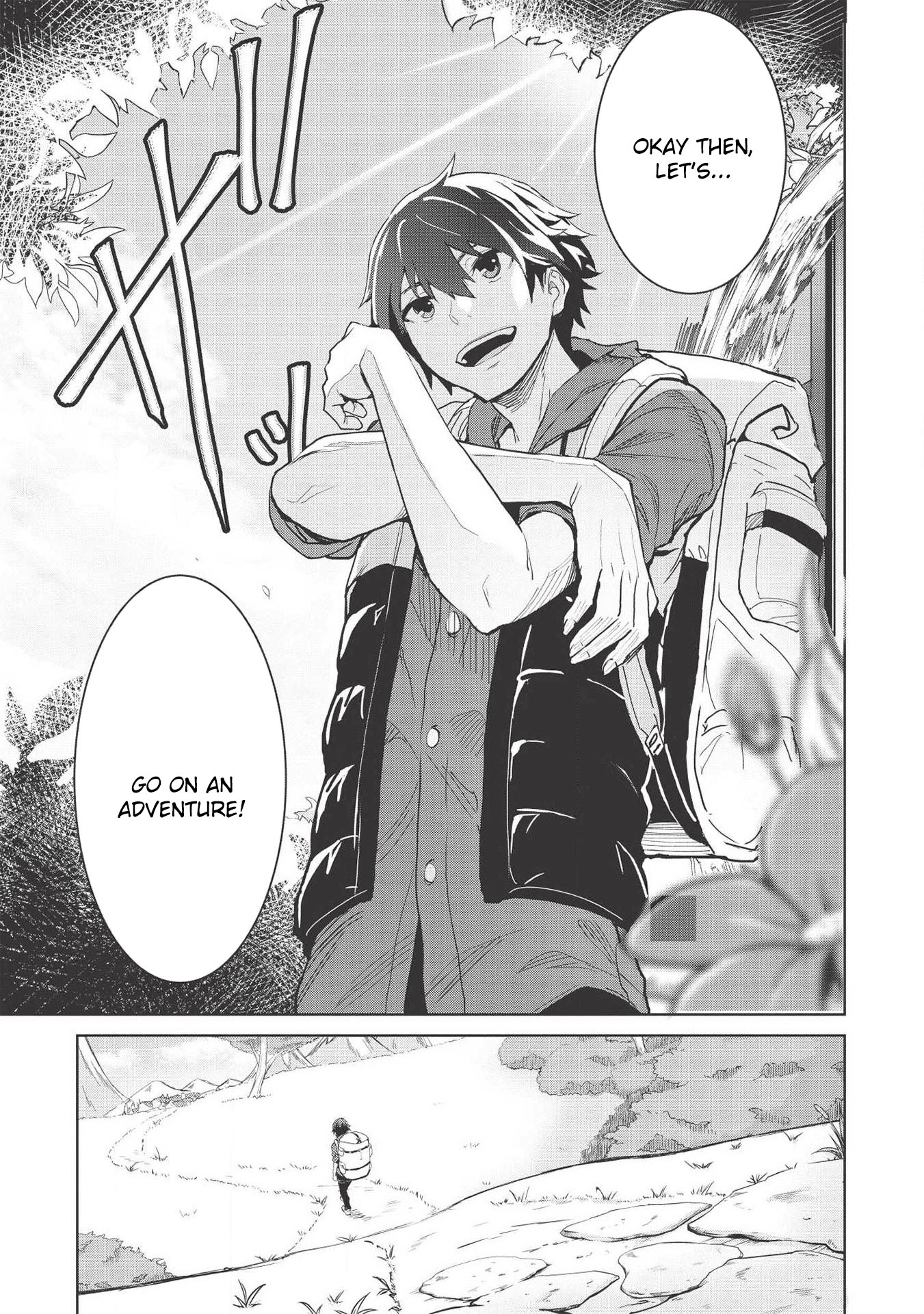 Itsudemo Jitaku Ni Kaerareru Ore Wa, Isekai De Gyoushounin O Hajimemashita Chapter 1 page 15 - Chapter 1