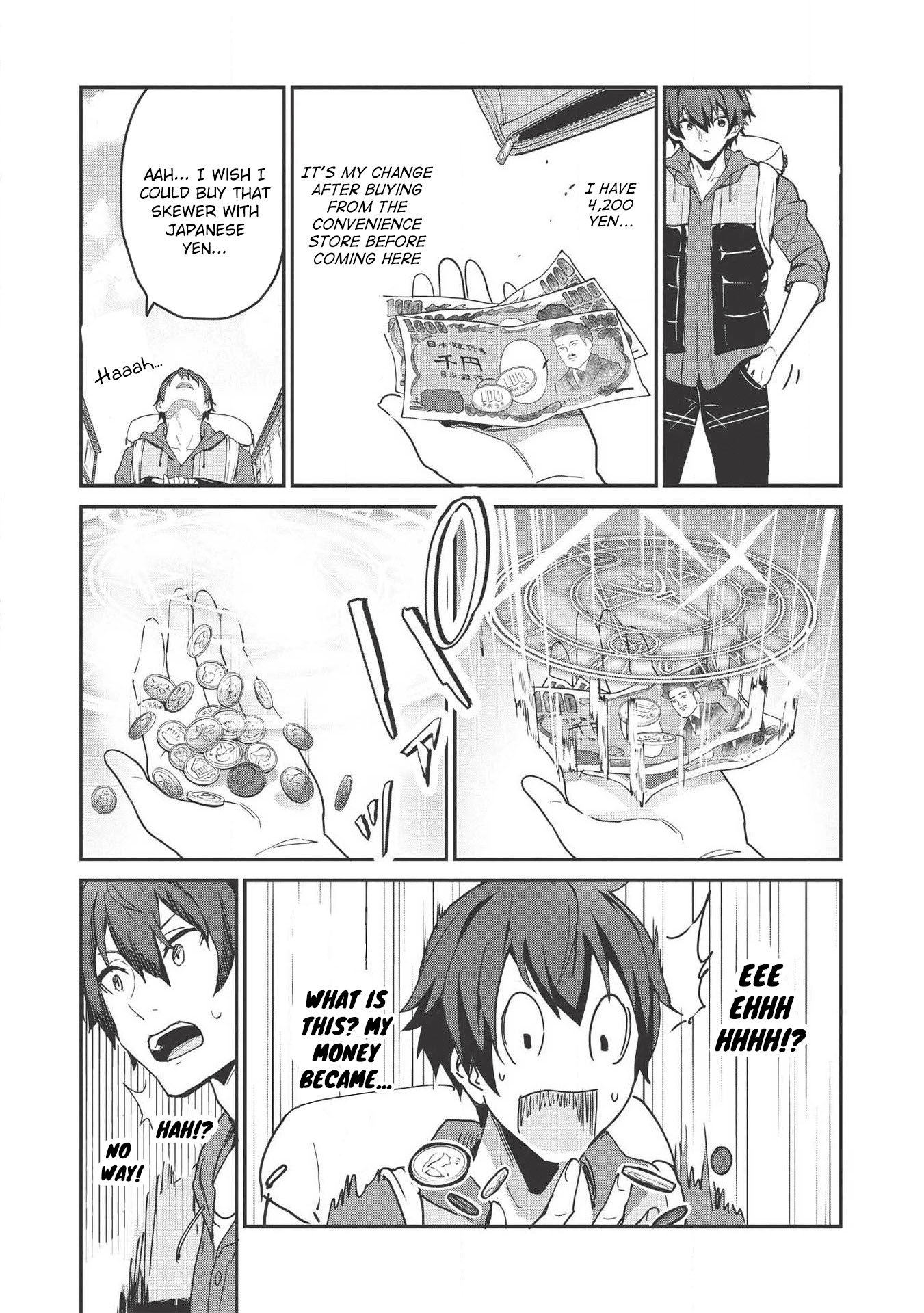 Itsudemo Jitaku Ni Kaerareru Ore Wa, Isekai De Gyoushounin O Hajimemashita Chapter 1 page 19 - Chapter 1