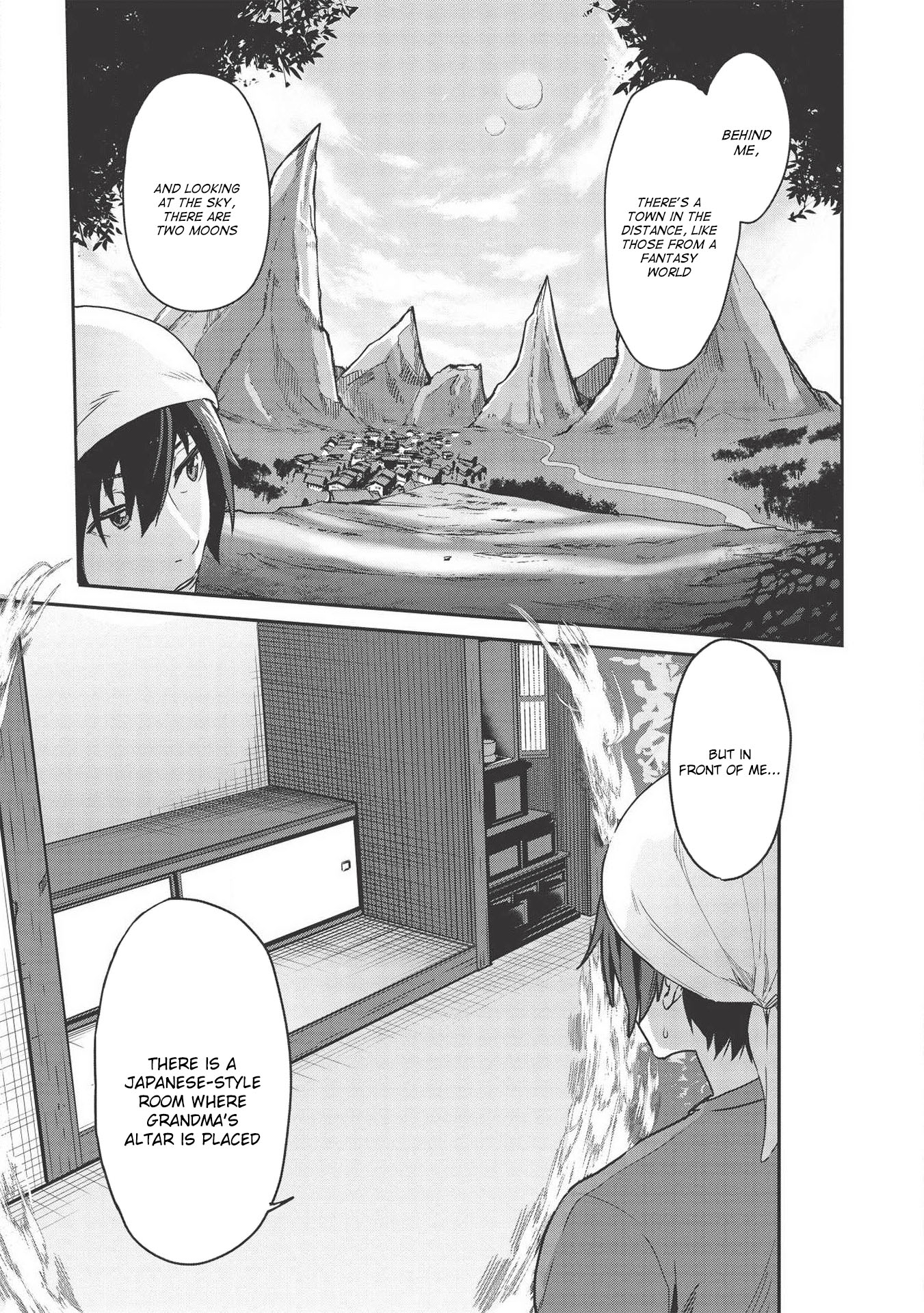 Itsudemo Jitaku Ni Kaerareru Ore Wa, Isekai De Gyoushounin O Hajimemashita Chapter 1 page 7 - Chapter 1