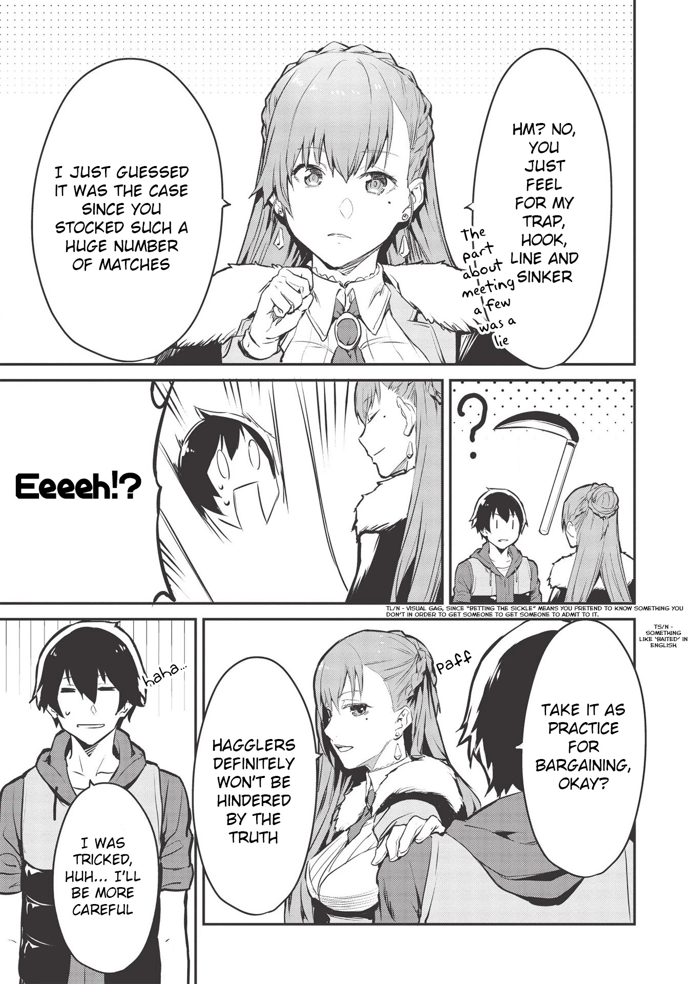 Itsudemo Jitaku Ni Kaerareru Ore Wa, Isekai De Gyoushounin O Hajimemashita Chapter 14 page 9 - Chapter 14