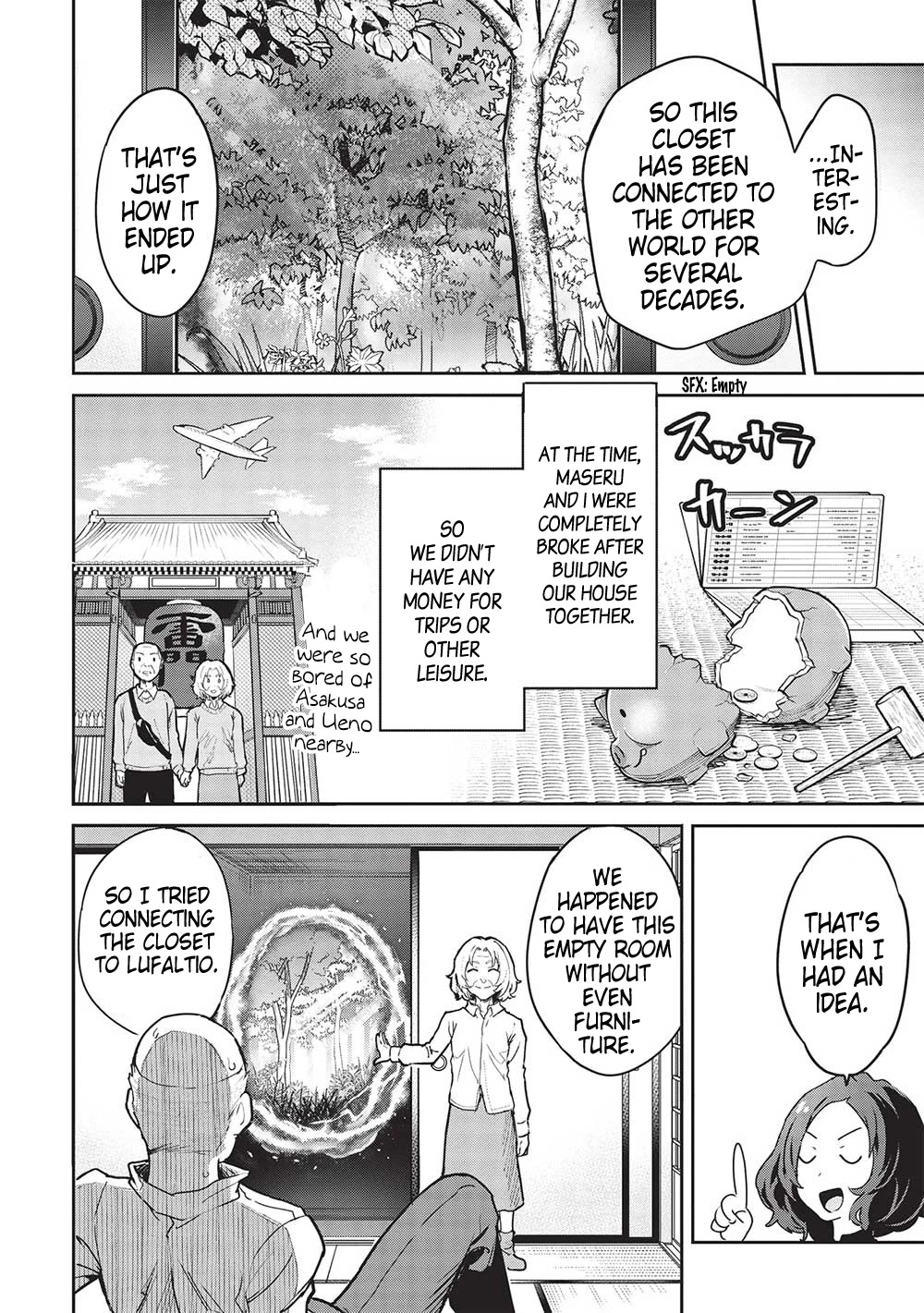 Itsudemo Jitaku Ni Kaerareru Ore Wa, Isekai De Gyoushounin O Hajimemashita Chapter 38 page 9 - Chapter 38