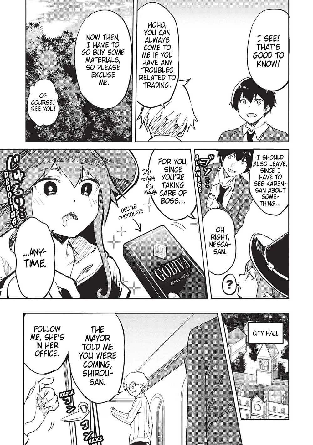 Itsudemo Jitaku Ni Kaerareru Ore Wa, Isekai De Gyoushounin O Hajimemashita Chapter 41 page 9 - Chapter 41