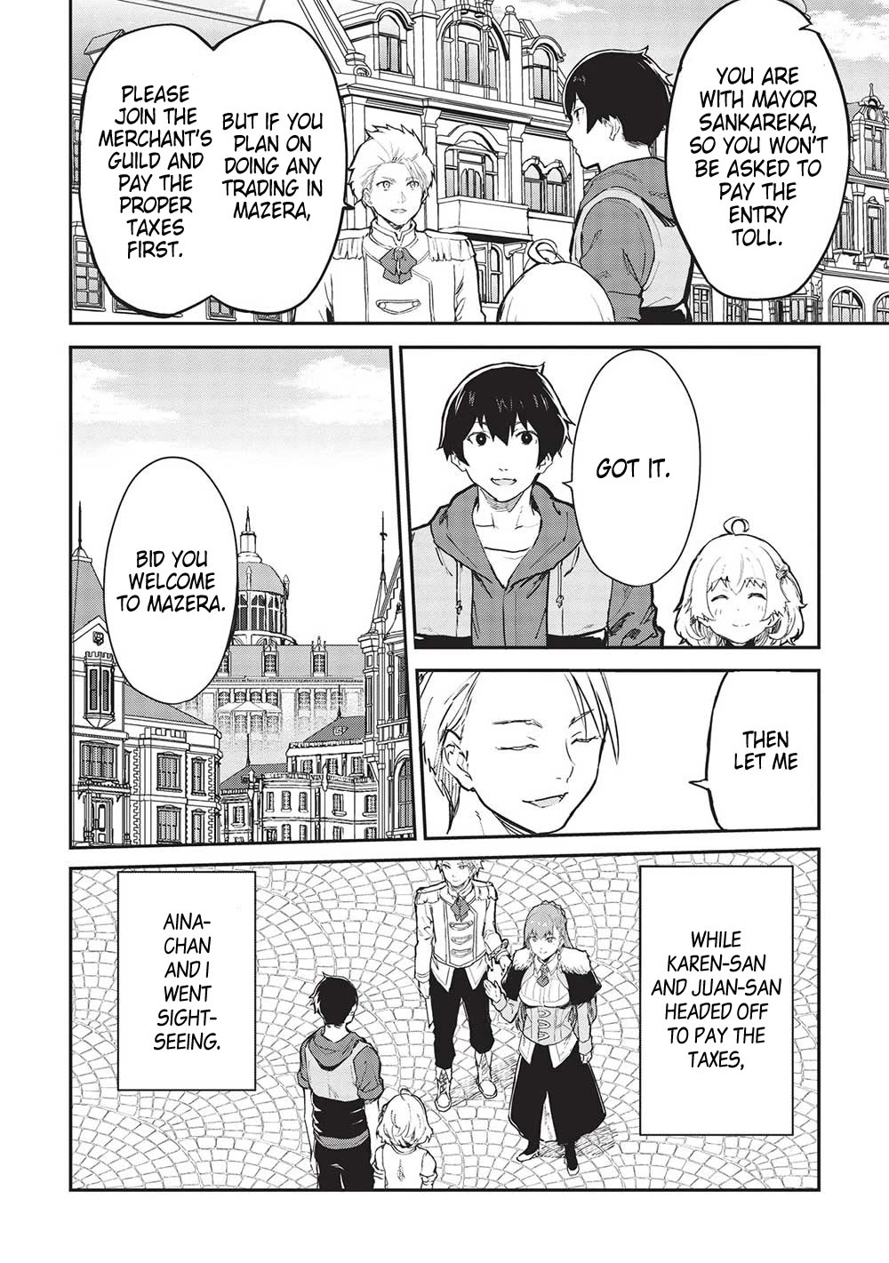 Itsudemo Jitaku Ni Kaerareru Ore Wa, Isekai De Gyoushounin O Hajimemashita Chapter 43 page 4 - Chapter 43