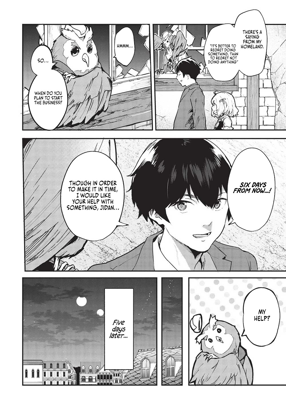 Itsudemo Jitaku Ni Kaerareru Ore Wa, Isekai De Gyoushounin O Hajimemashita Chapter 46 page 8 - Chapter 46