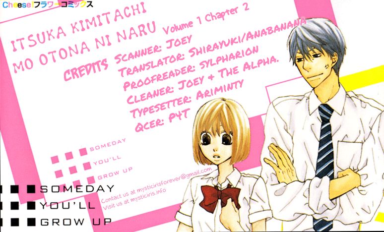 Itsuka Kimitachi mo Otona ni Naru Chapter 2 page 36 - Chapter 2 : I Am That Guy, and That Guy Is Me