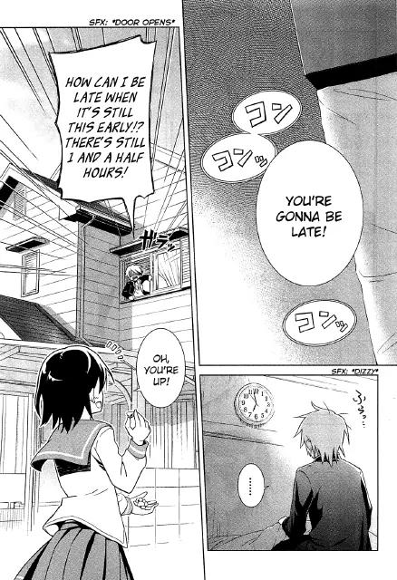 Itsuka Tenma no Kuro Usagi Koukouhen - Kurenai Gekkou no Seitokaishitsu Chapter 1 page 8 - Chapter 1