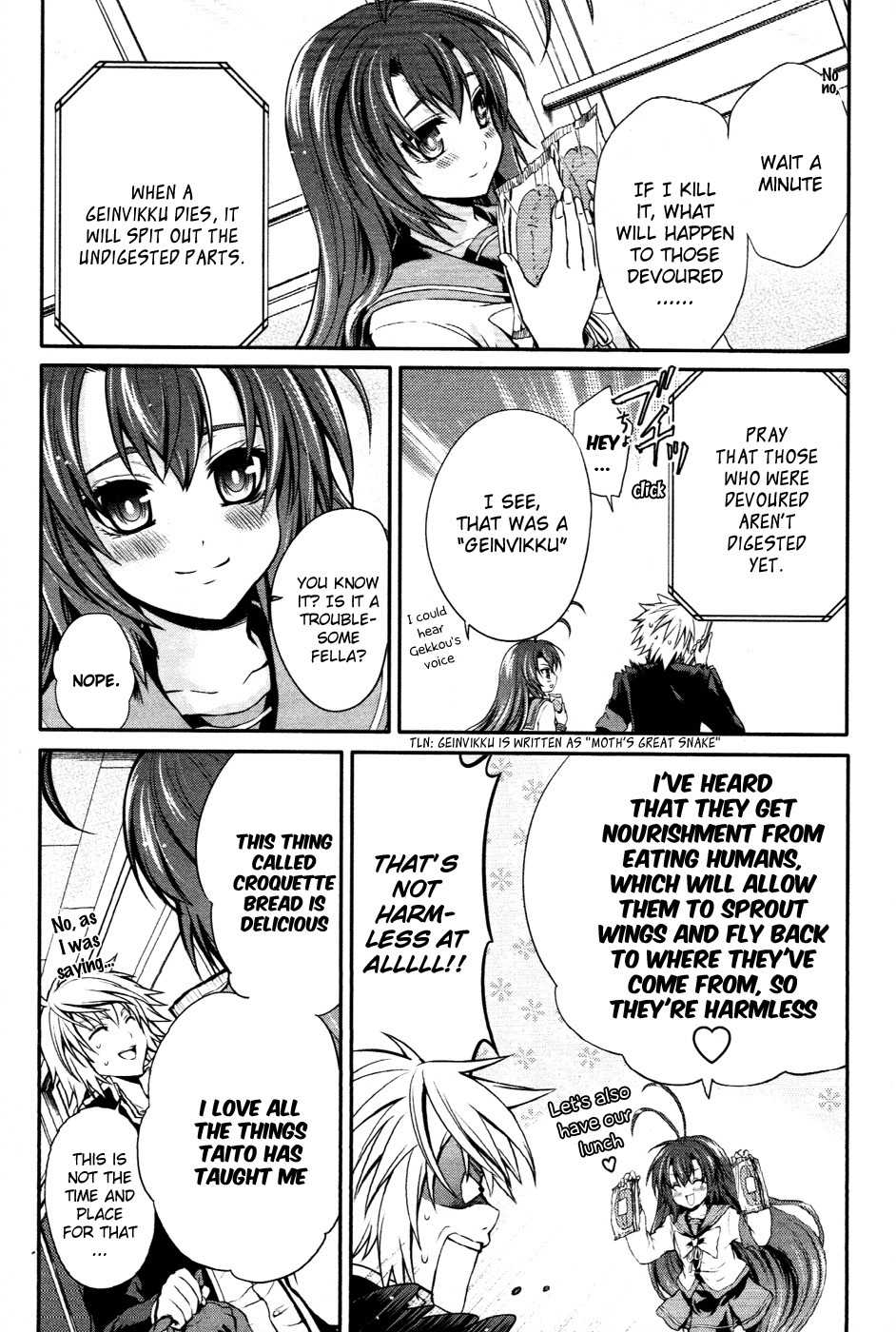 Itsuka Tenma no Kuro Usagi Chapter 10 page 10 - Chapter 10: The Silver Familiar