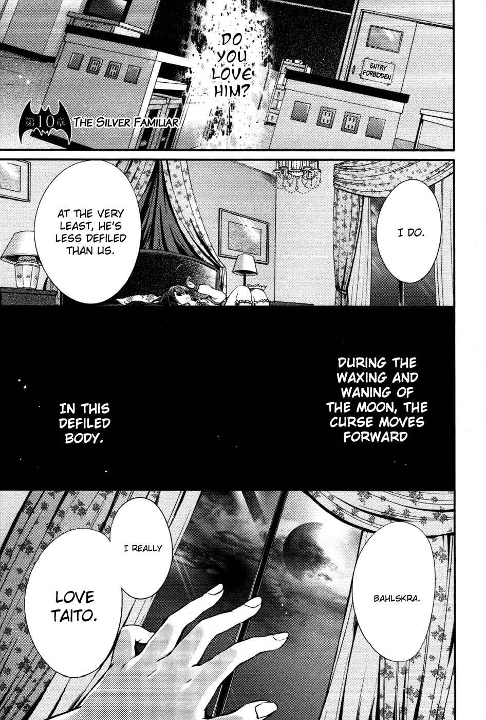 Itsuka Tenma no Kuro Usagi Chapter 10 page 2 - Chapter 10: The Silver Familiar