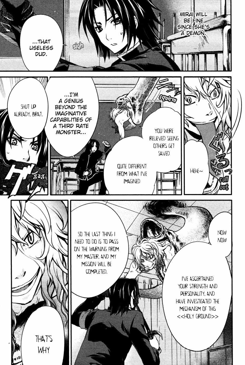 Itsuka Tenma no Kuro Usagi Chapter 10 page 22 - Chapter 10: The Silver Familiar