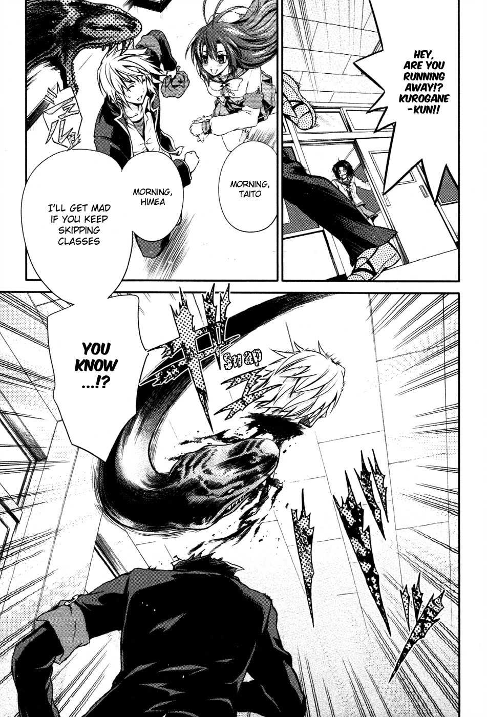 Itsuka Tenma no Kuro Usagi Chapter 10 page 8 - Chapter 10: The Silver Familiar